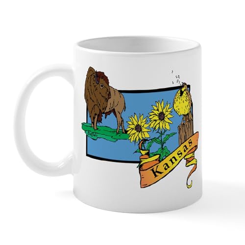 White - Kansas Mug