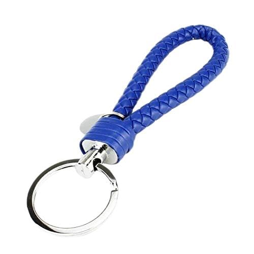 Handwoven Leather Keychain for Men & Women - Simple Car Key Chain Accessories - Pack of 1/3 - Perfect Gift for Everyday Use, Travel & Home Organization