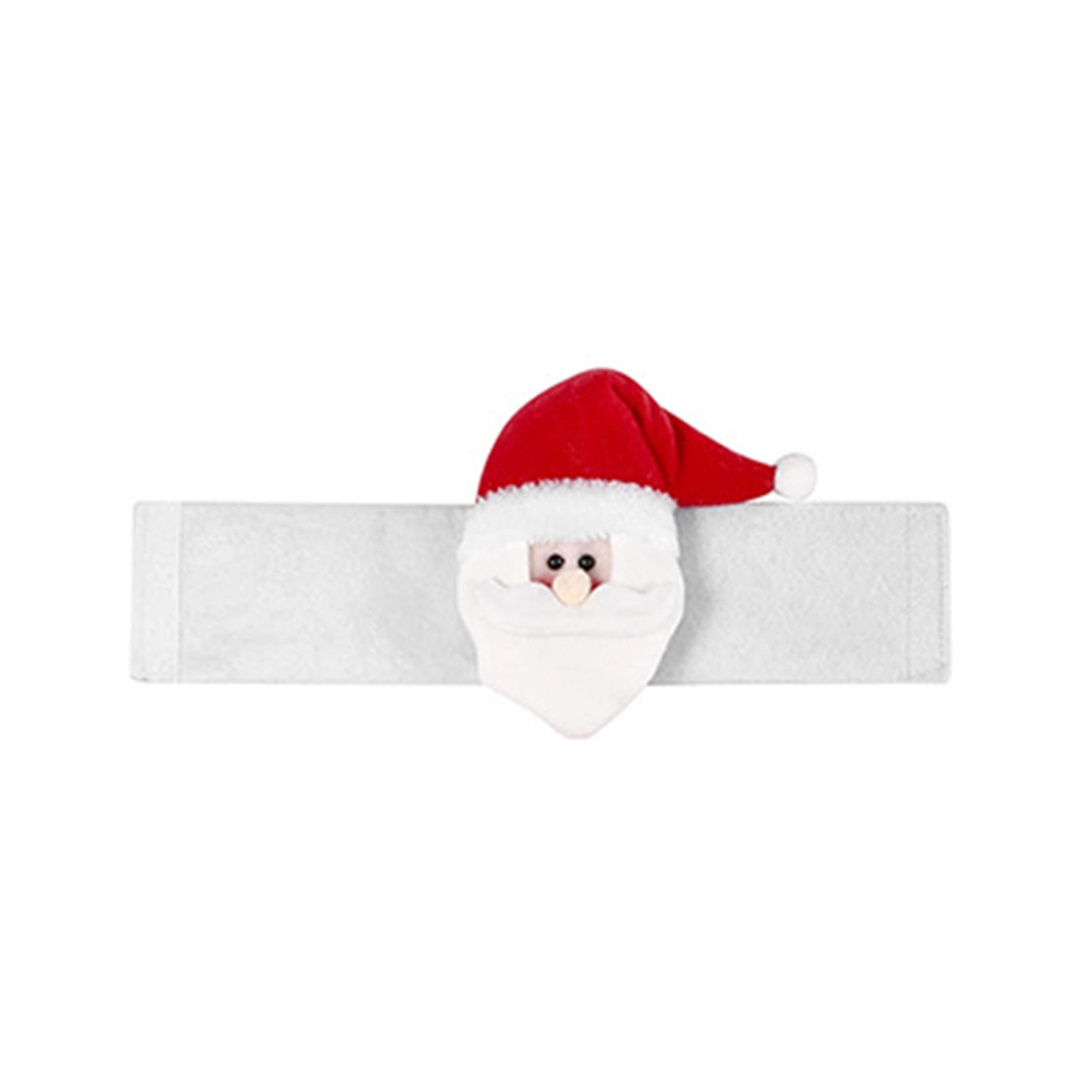 Reheyre Christmas Curtain Holdbacks - Festive Santa Claus Curtain Tiebacks for Holiday Decor, Durable Home Decorations - Perfect for Living Room, Bedroom & Holiday Party Decorations
