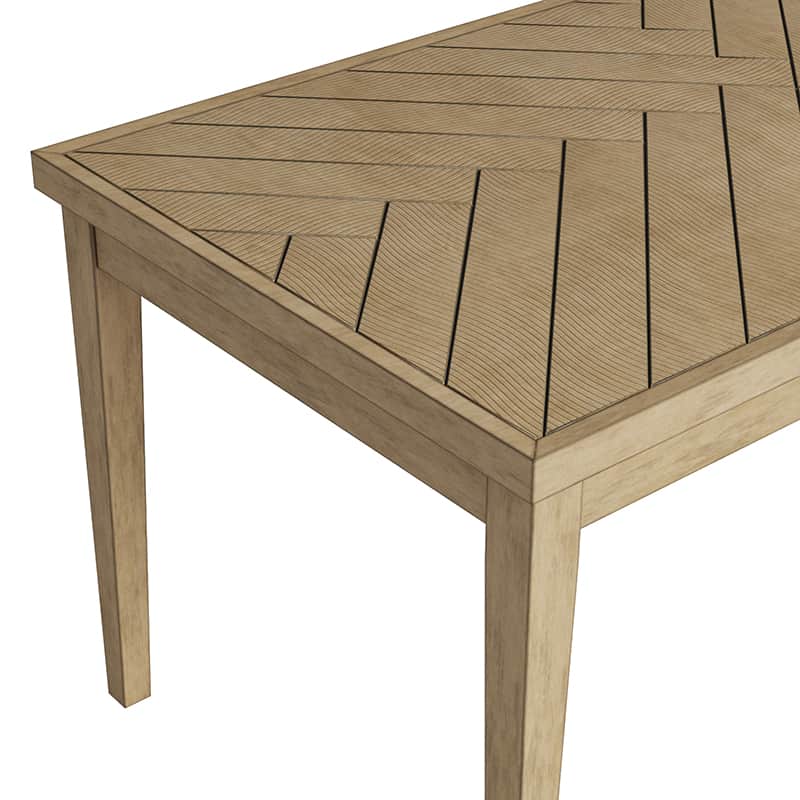 Nora Classic Style Solid Wood Dining Table - Elegant & Durable for Home, Kitchen, and Restaurant Use