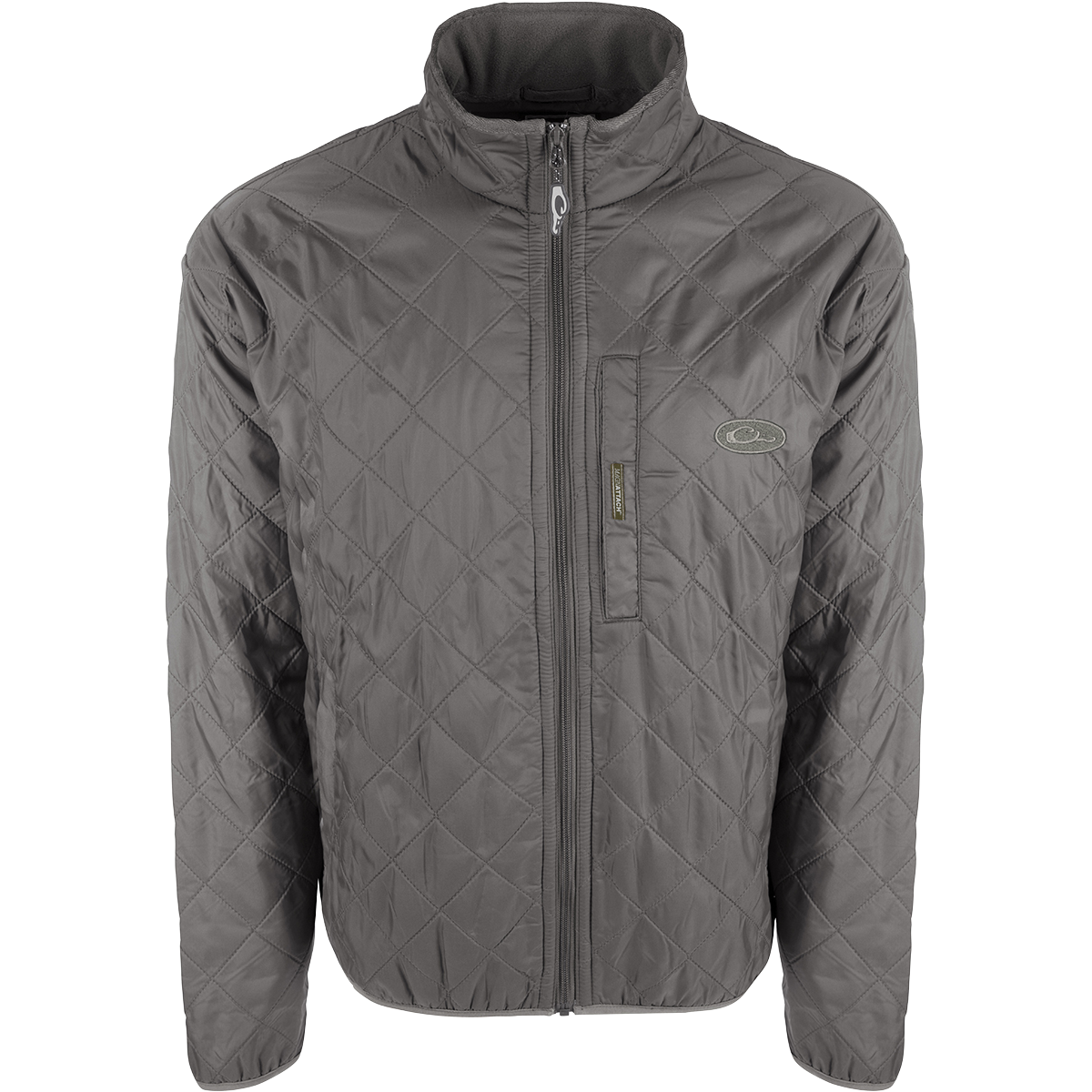 Delta Fleece Lined Quilted Jacket for Men & Women - Warm Winter Coat with Insulation, Windproof & Lightweight - Perfect for Outdoor Activities, Hiking & Casual Wear