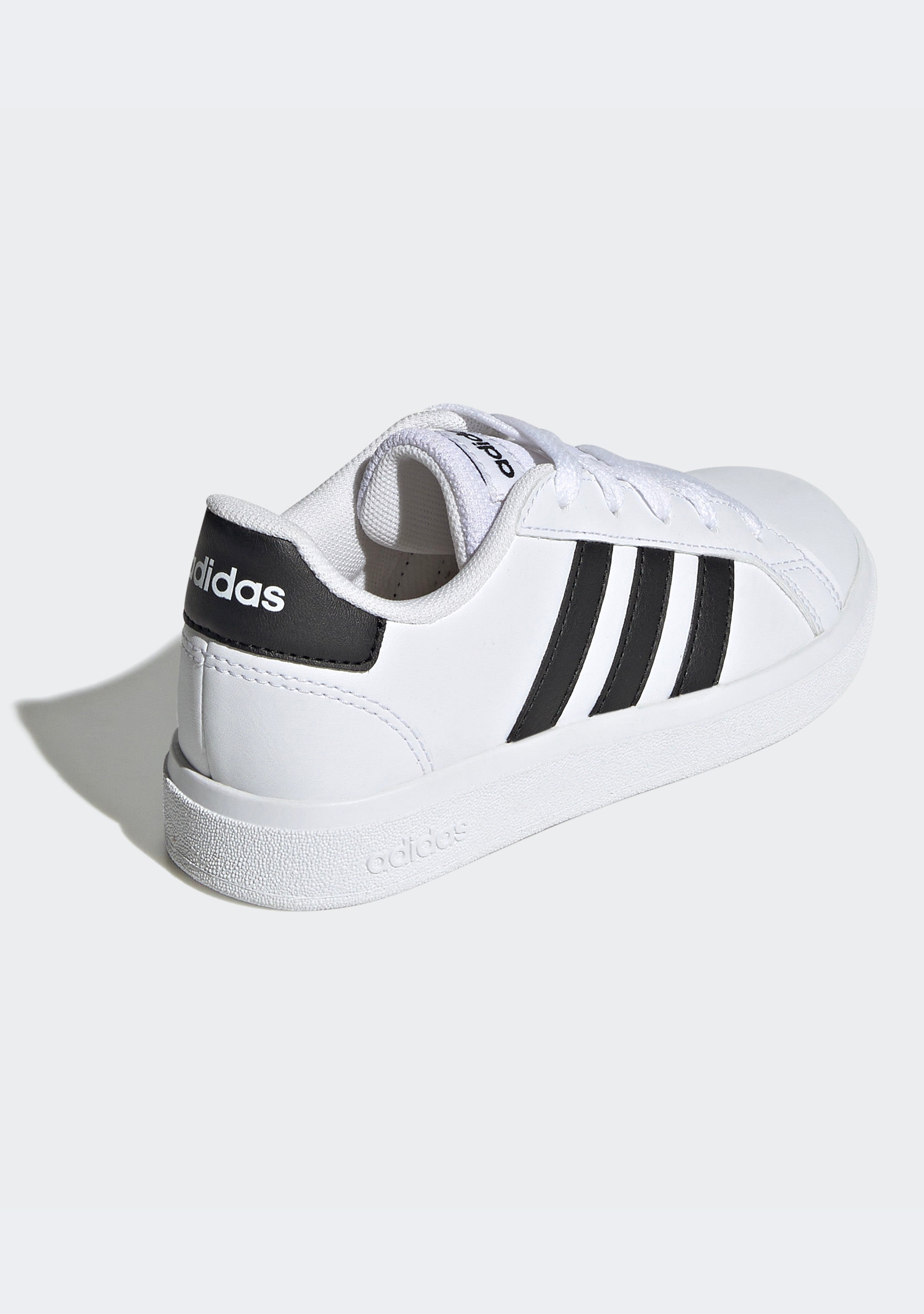 Adidas Kids' Grand Court 2.0 Sneakers - Lightweight Comfortable Athletic Shoes for Boys & Girls - Perfect for School, Playground & Everyday Wear