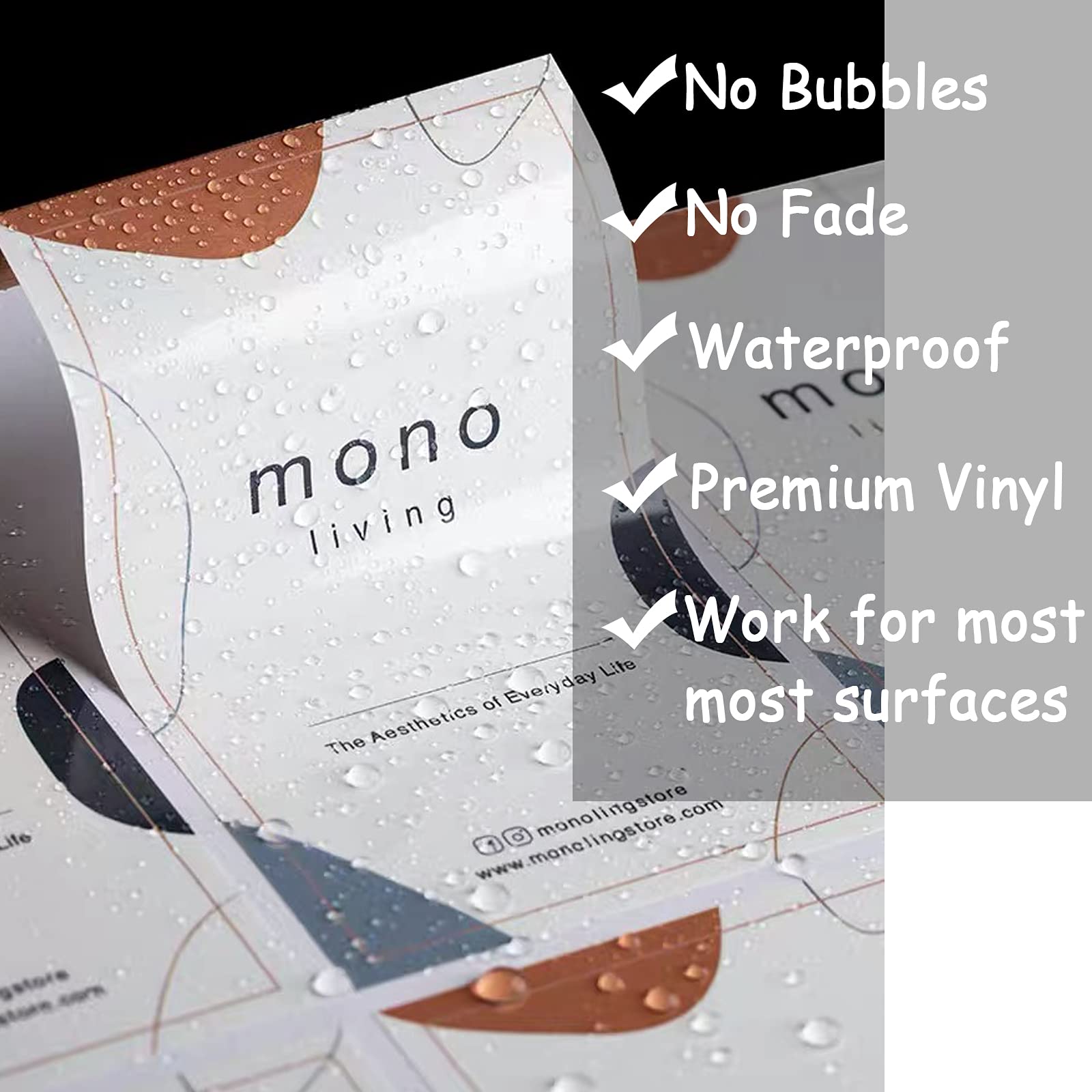 Custom Stickers Personalized - 5x5 Inch PVC, Transparent & Kraft Paper Labels with Holographic Options (50-300pcs) for Business Branding, DIY Crafts & Product Packaging