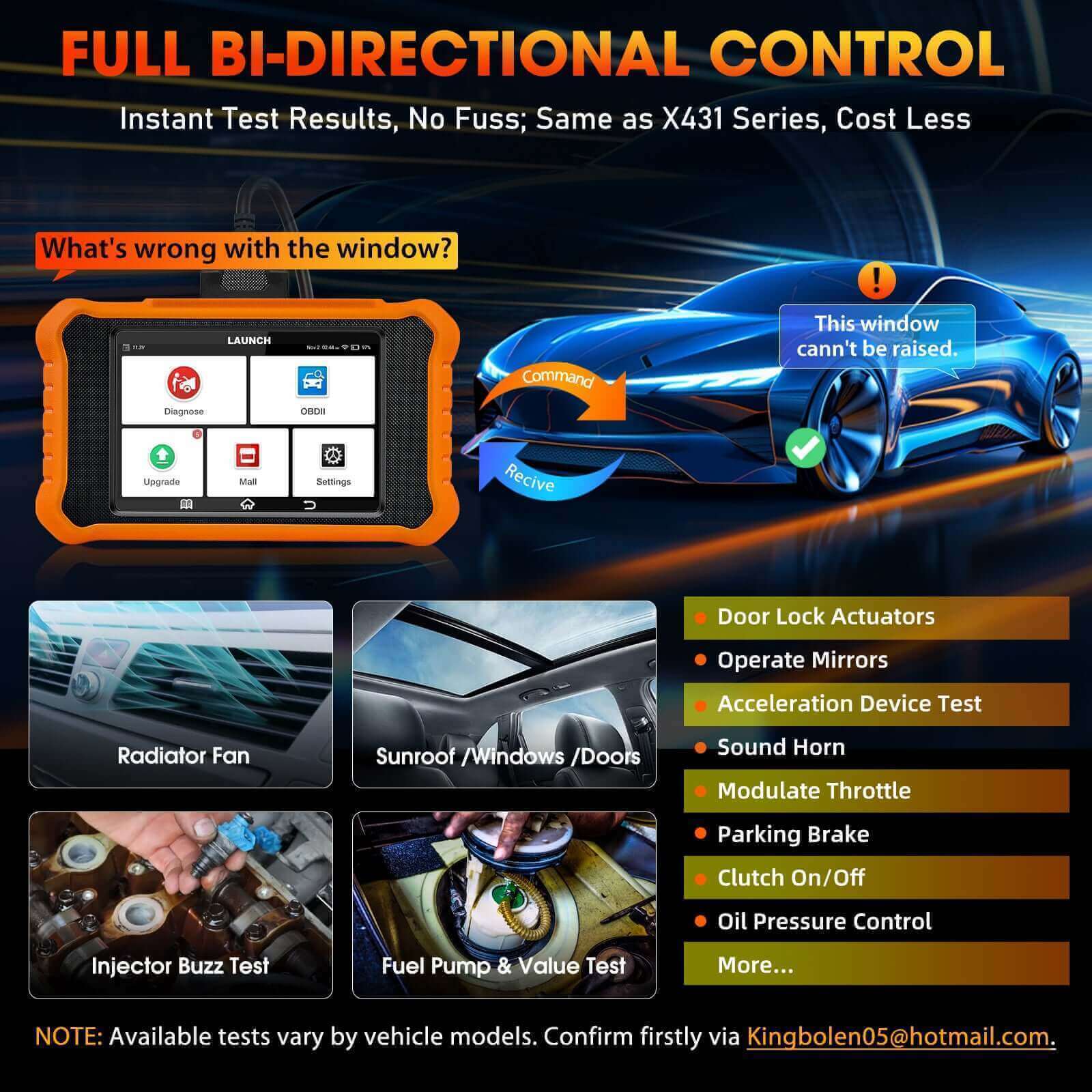LAUNCH X431 Creader Elite 2.0 Bi-Directional OBD2 Scanner for Toyota & Lexus - Full System Diagnostic Tool for Engine, ABS, SRS - Perfect for Mechanics & DIY Car Repairs