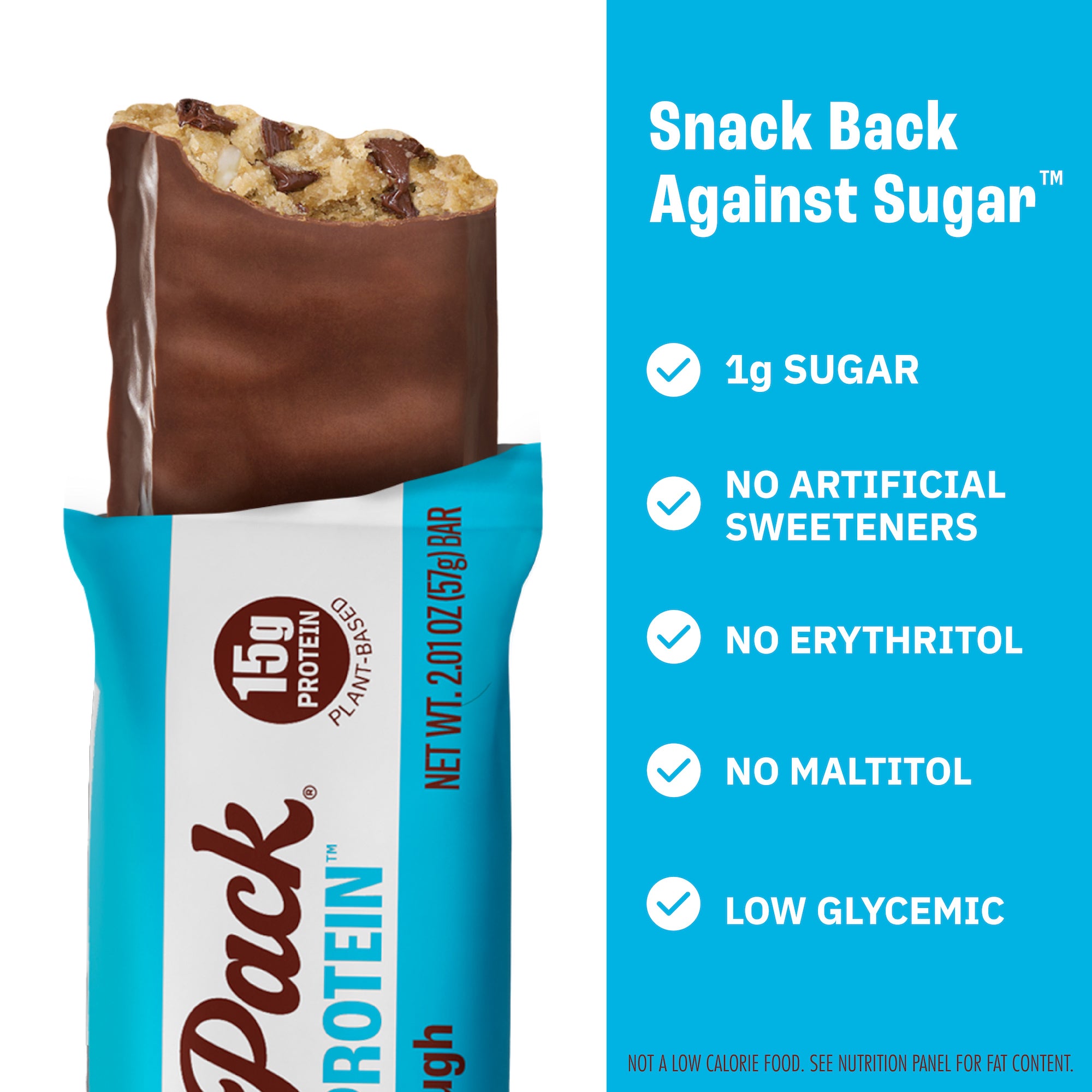 Cookie Dough Probiotic Protein Bar - 12 Pack | High Protein Snack for Weight Loss & Gut Health | Perfect for Gym, Hiking & On-the-Go Nutrition