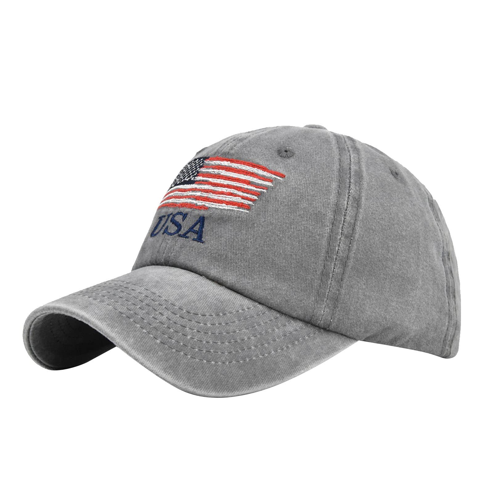 Stylish Unisex Cotton Baseball Cap with Star Embroidery - Adjustable Trucker Hat for Men & Women - Perfect for Outdoor Activities, Hip Hop Fashion, and Sun Protection