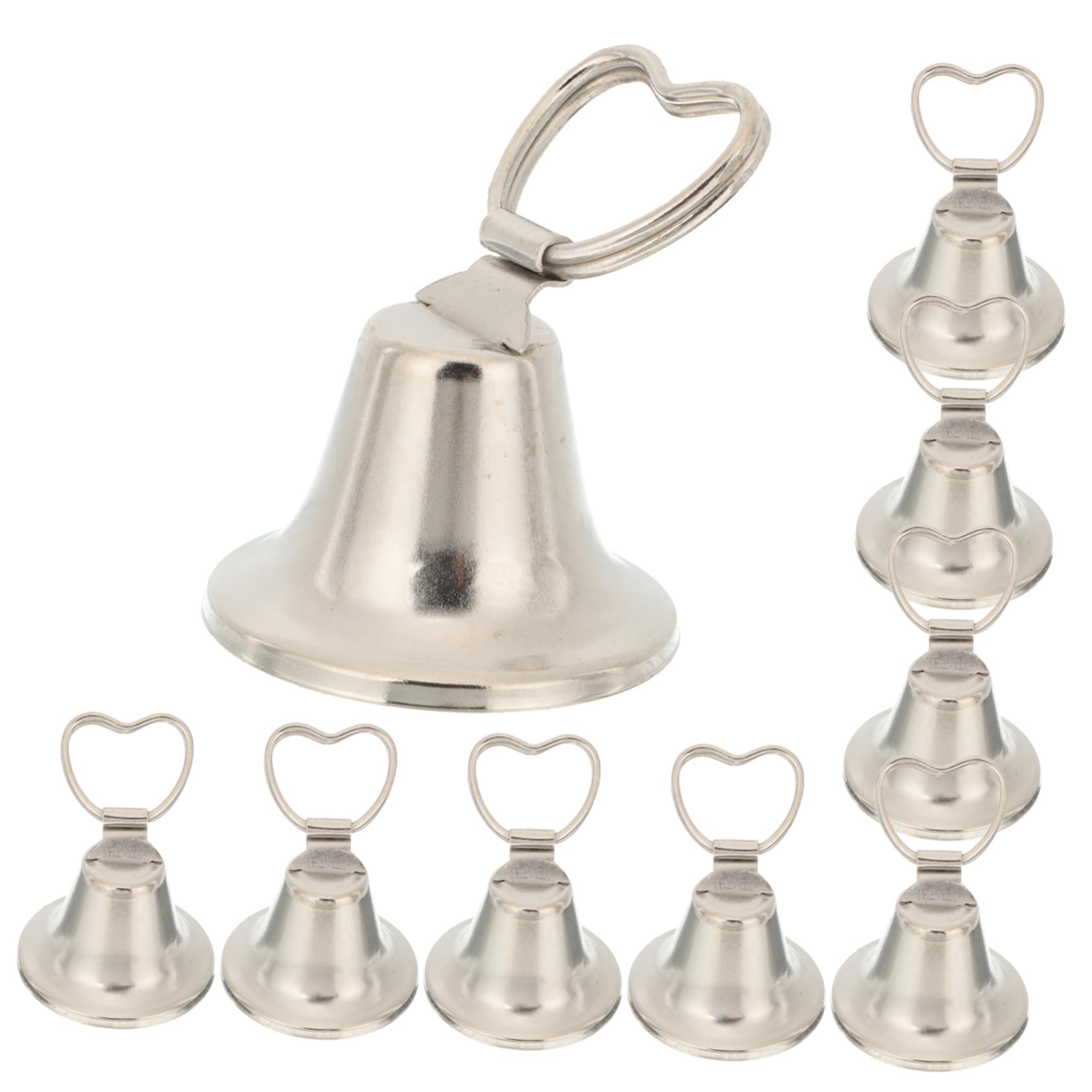 PRETYZOOM 10-Piece Metal Name Card Holders - Elegant Table Place Card Stands for Weddings, Office Meetings & Events - Perfect for Table Settings, Photo Displays & Name Tags