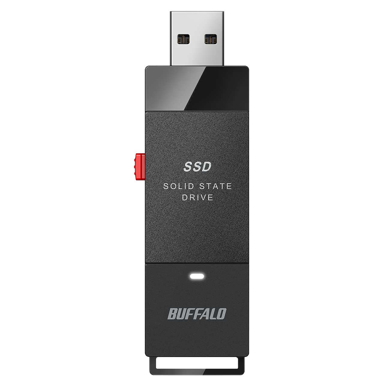 BUFFALO 2TB External SSD Portable Solid State Drive - USB 3.2 Gen 2, USB-C & USB-A Compatible - Up to 600MB/s High-Speed Transfer - Works with PS4, PS5, Windows & Mac - Perfect for Gaming, Video Editing & Data Backup - SSD-PUT2.0U3B