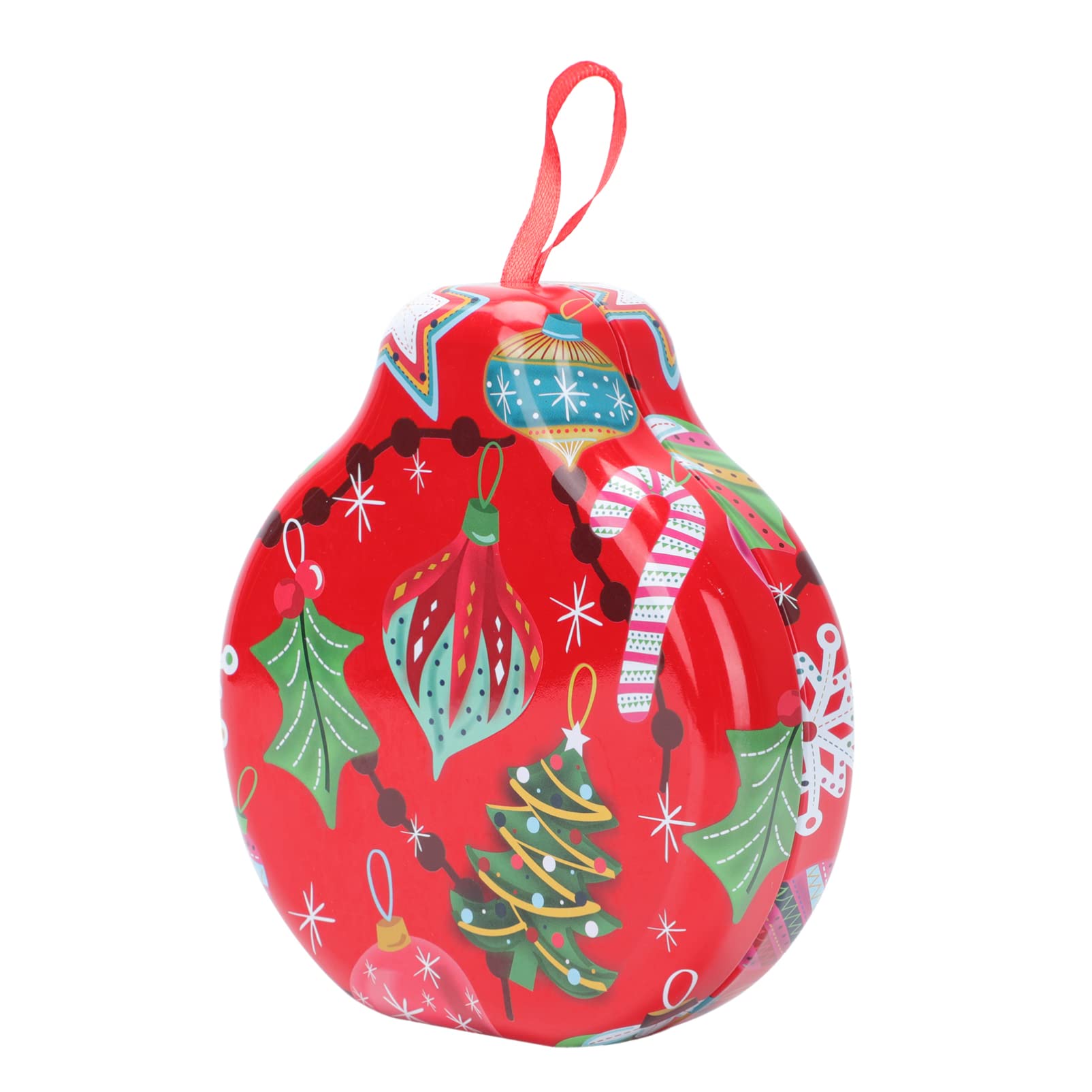 ABOOFAN Mini Storage Box - Christmas Cookie Tins & Candy Containers | Round Empty Gift Box for Holiday Treats, Gingerbread, Cookies & Decorations | Perfect for Christmas Gifting, Cookie Exchange & Festive Storage
