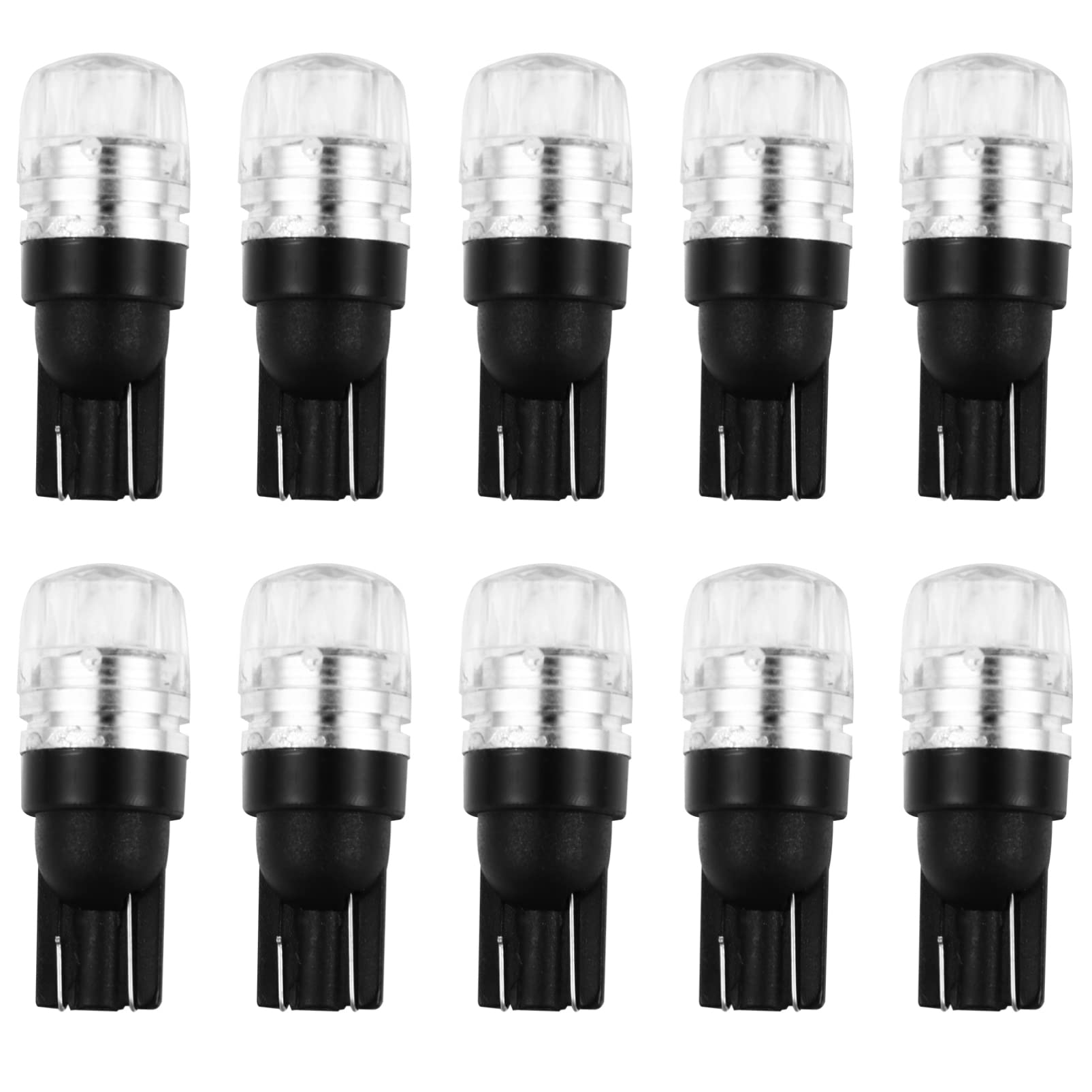 FAVOMOTO 10Pcs LED License Plate Light Bulbs - Super Bright 12V White LED Bulbs for Car, Truck, SUV - Easy Installation, Long Lifespan - Perfect for Night Driving and Vehicle Customization