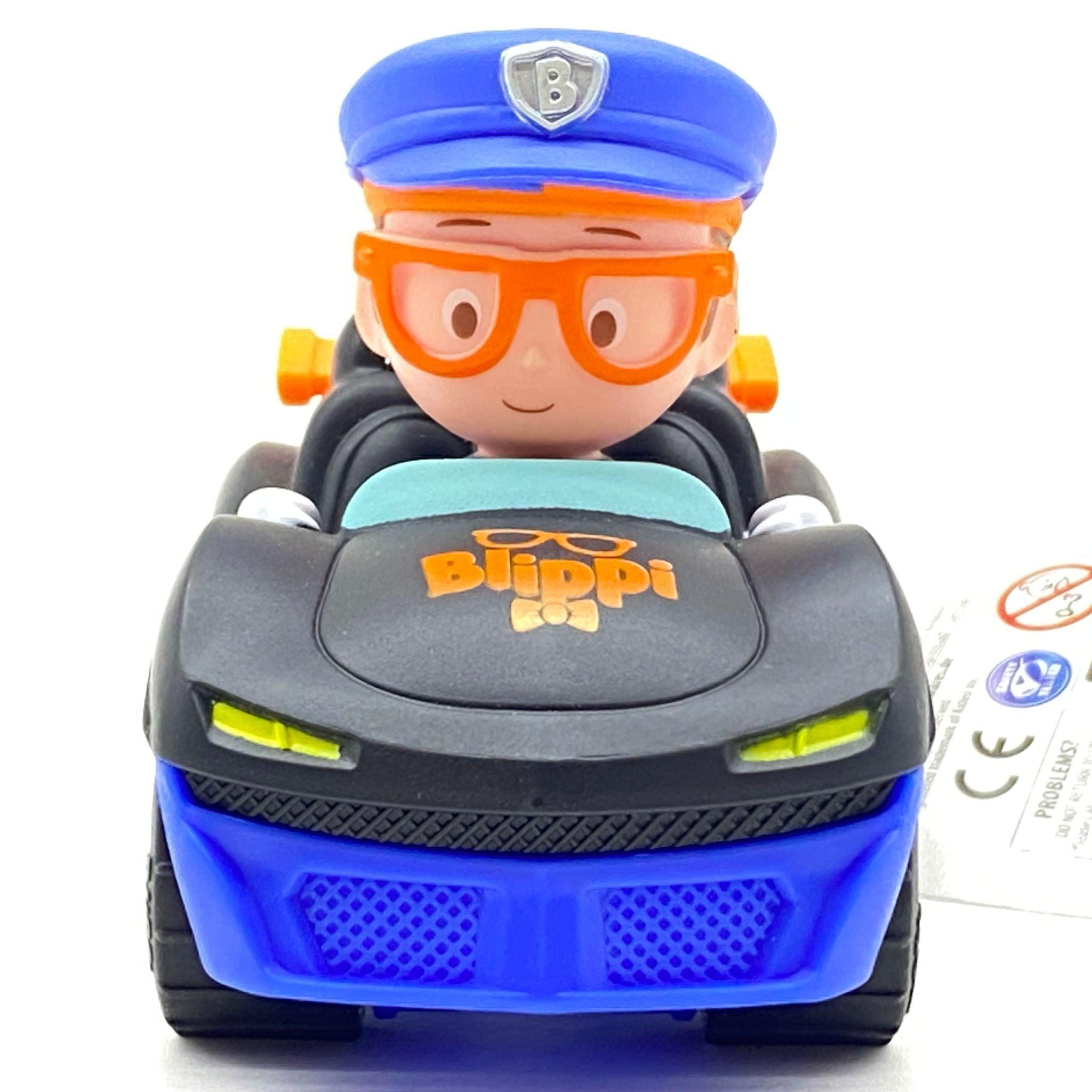 Blippi Police Car Toy Set - 40 Piece Lot for Kids - Pretend Play, Party Favors & Educational Fun