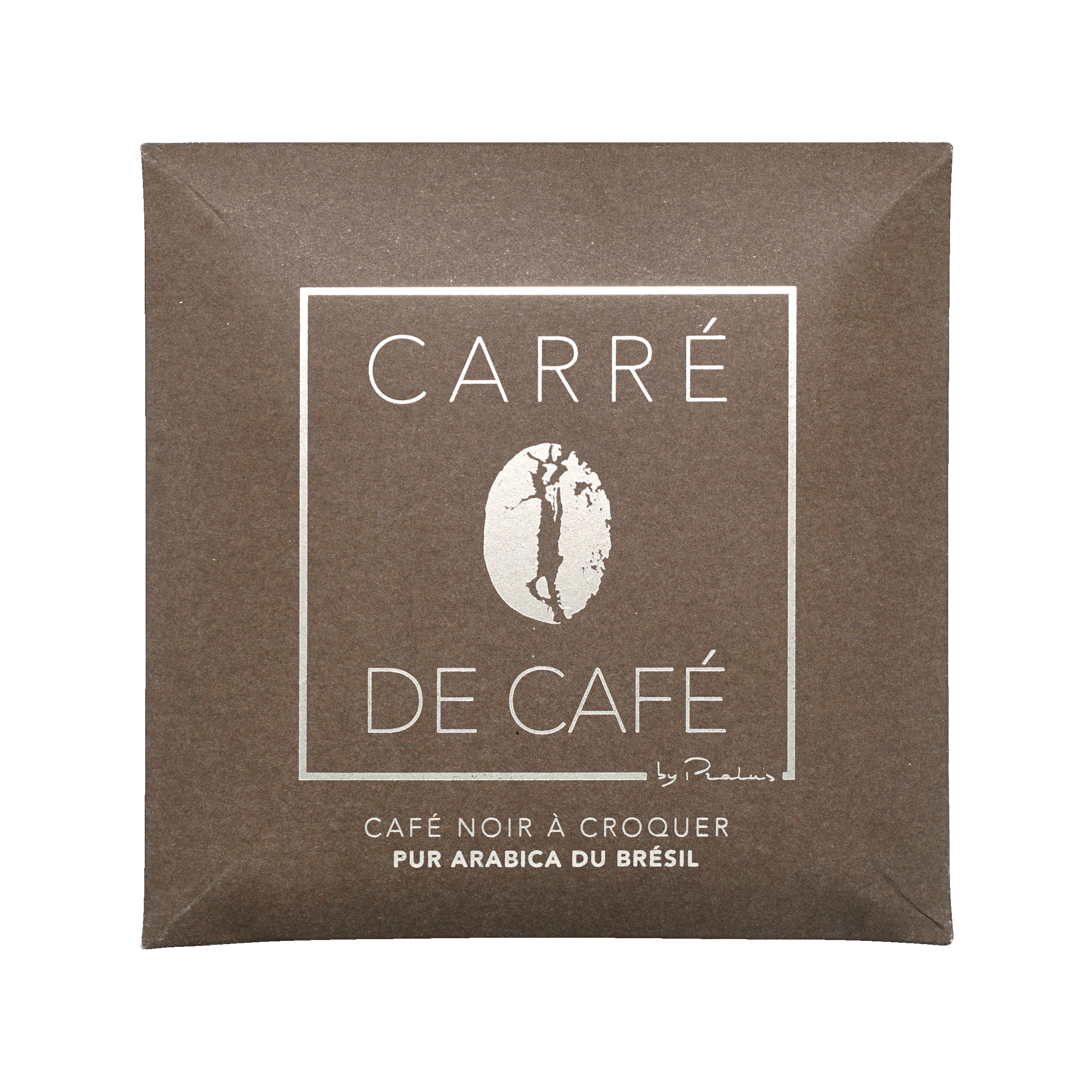 Pralus Carre de Cafe Noir Dark Chocolate Coffee Bar - Premium Gourmet Chocolate for Gifts, Baking & Coffee Pairing