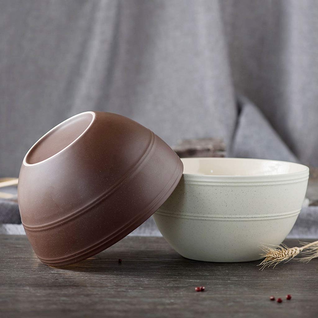 **Ceramic Mixing Bowls Set - 2.1 Qt Non-Slip Matte Baking & Serving Bowls for Dinner, Soup, Appetizers - Beautiful Design for Home Cooking & Entertaining**