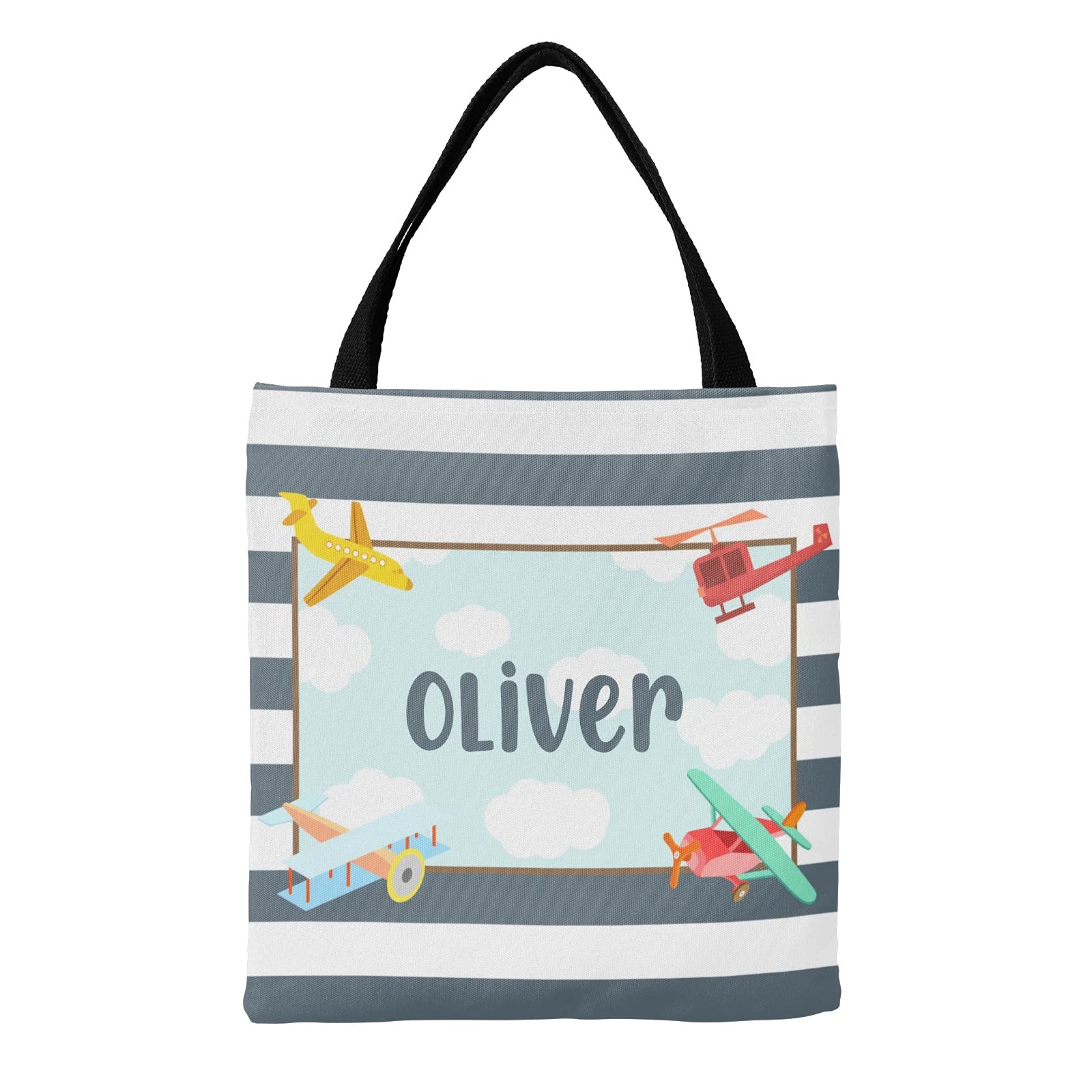 Personalized Canvas Tote Bags for Women & Kids - Eco-Friendly Reusable Shopping Bags for Groceries, Beach, Travel & Daily Use | Customizable Gift Idea
