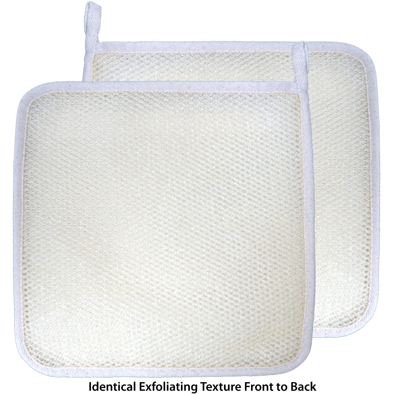 Gentle Weave Bath Cloths (4-Pack) - Ultra Soft & Absorbent Washcloths for Spa, Baby Care & Sensitive Skin | Perfect for Bath, Shower & Facial Cleansing
