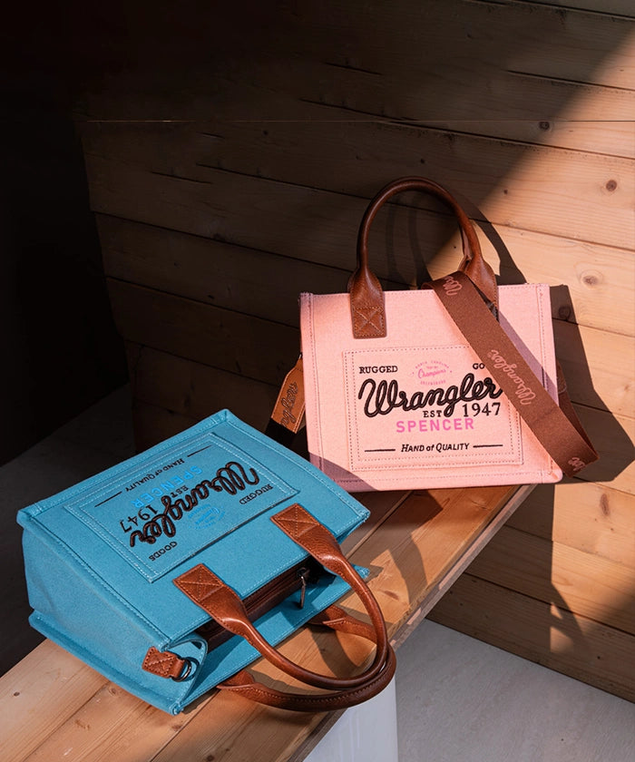 Wrangler Canvas Crossbody Purse for Women - Durable & Stylish Shoulder Bag - Perfect for Travel, Shopping & Everyday Use