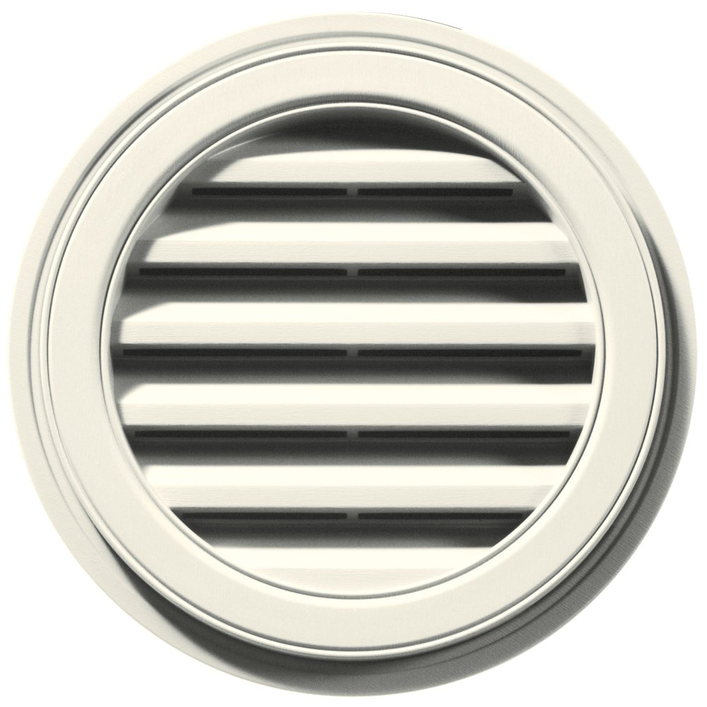 Builders Edge 120031818034 Roof Vent - Parchment Color for Attic & Home Ventilation - Perfect for Residential & Commercial Buildings