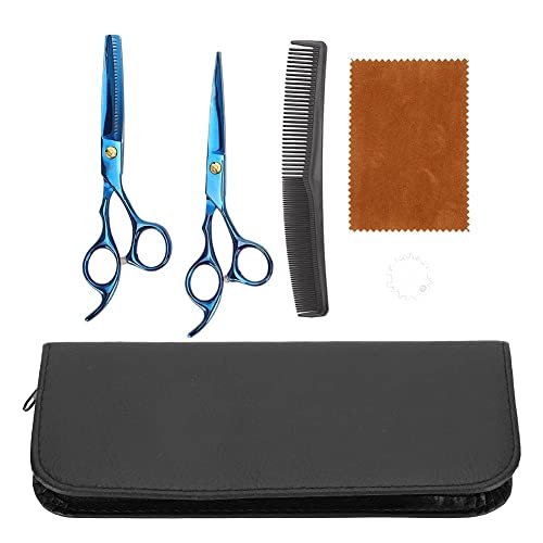 Professional Hair Cutting Scissors Set - Ergonomic Handle Salon Shears for Home & Professional Use | Perfect for Stylists, Barbers & DIY Haircuts