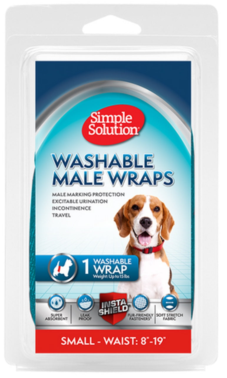 Washable Male Dog Diaper - Reusable & Adjustable Pet Belly Bands for House Training, Incontinence - Perfect for Indoor Use, Travel & Senior Dogs