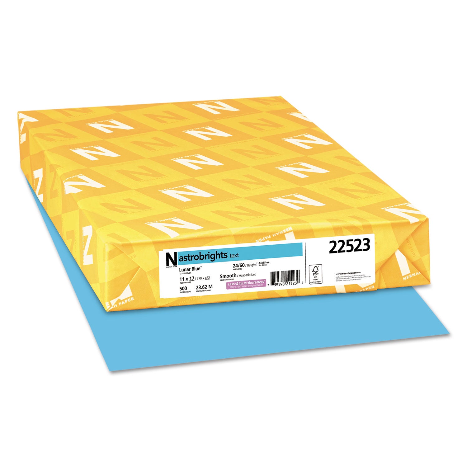 Astrobrights® Colored Paper - 24 lb Bond Weight, 11