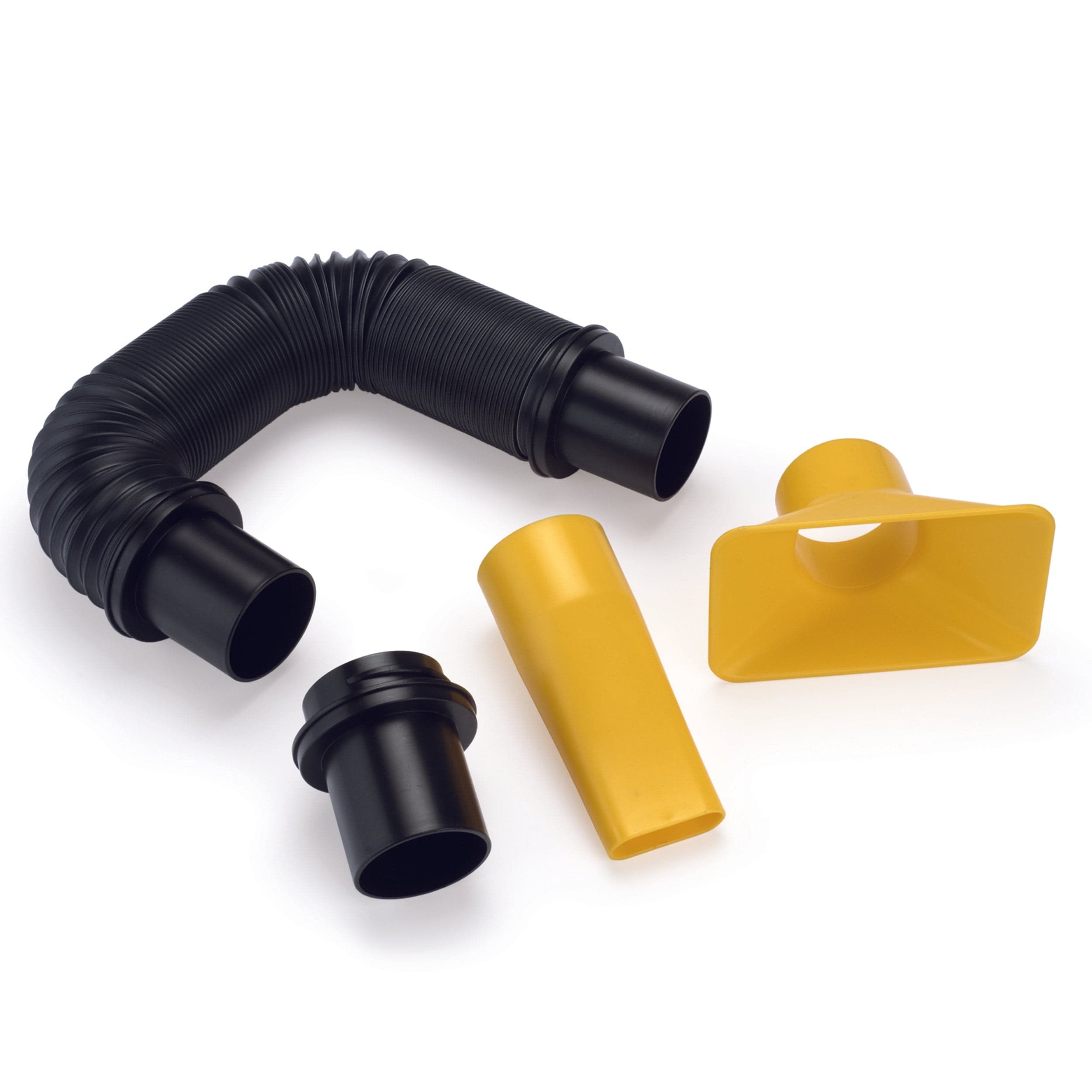 2 1/2 Inch Dust Source Rigid Flex Set - Heavy Duty Dust Collection Hose for Woodworking, Metalworking & DIY Projects