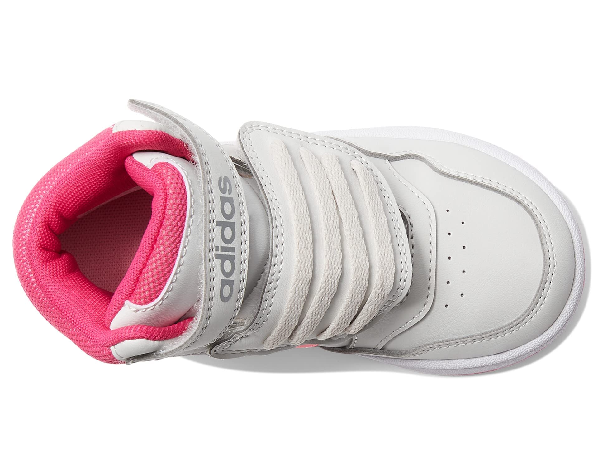 Adidas Baby Girl's Hoops Mid Basketball Shoes for Toddlers - Comfortable & Stylish Sneakers for Playtime, School & Everyday Wear