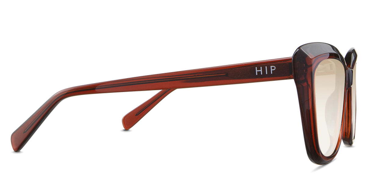 LESA Women's Prescription Tinted Glasses - Stylish & UV Protection for Reading, Driving & Outdoor Activities