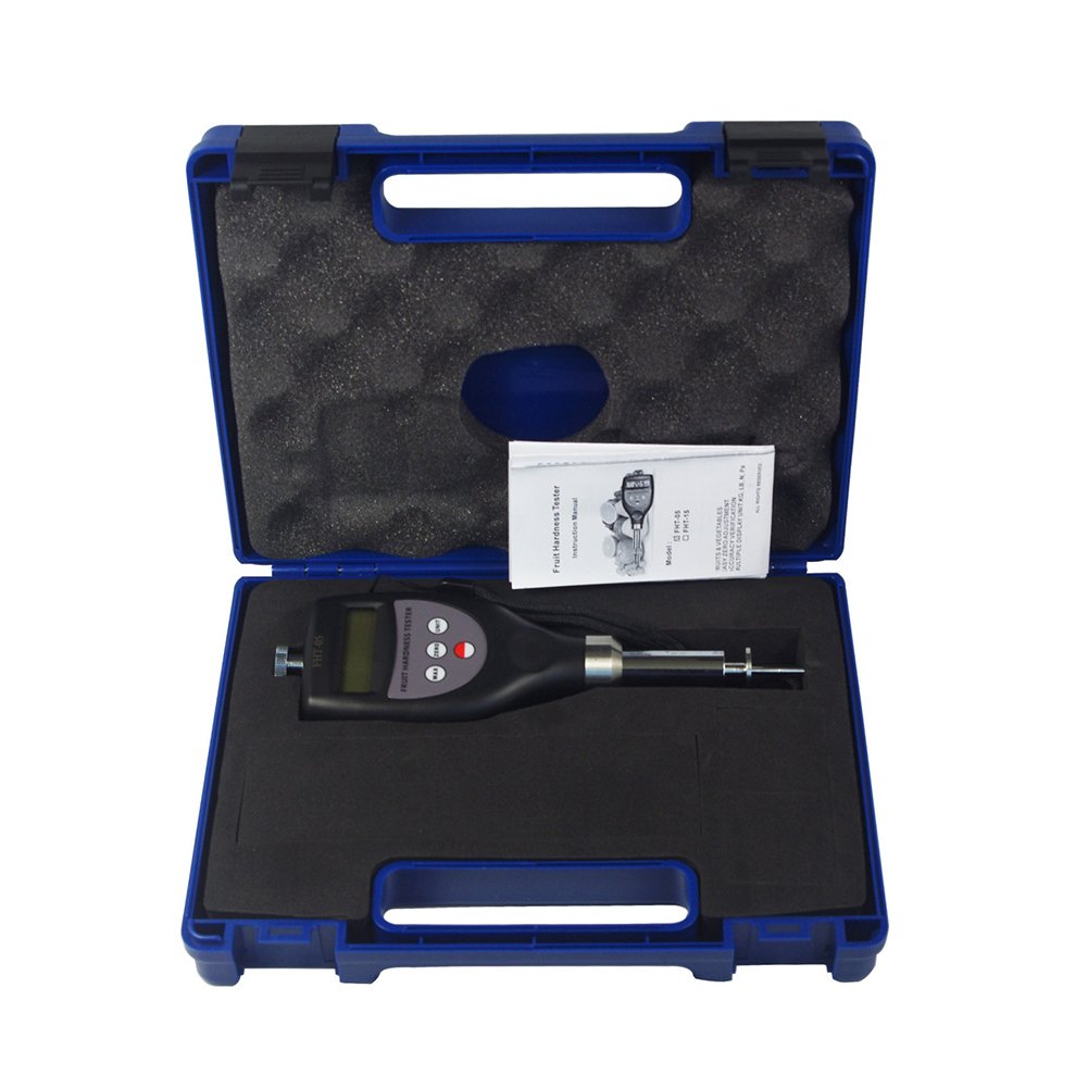 Fruit Hardness Tester Penetrometer - Portable Sclerometer 0.2-5.0 kgf/cm² for Measuring Strawberry, Pear, Avocado & Vegetable Ripeness - Perfect for Farmers, Grocers & Food Quality Control