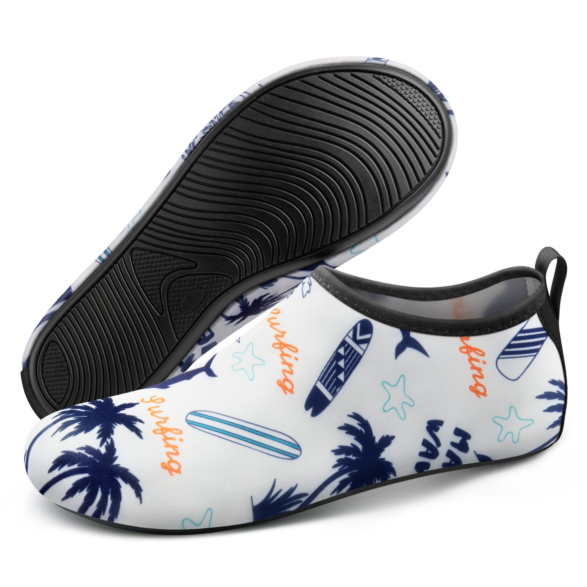 Seekway SB001 Water Shoes for Women & Men - Quick-Dry Swim, Pool, Beach Aqua Socks for Yoga, Surfing & Barefoot Water Activities | Perfect for Beach Vacations, Water Sports & Outdoor Adventures