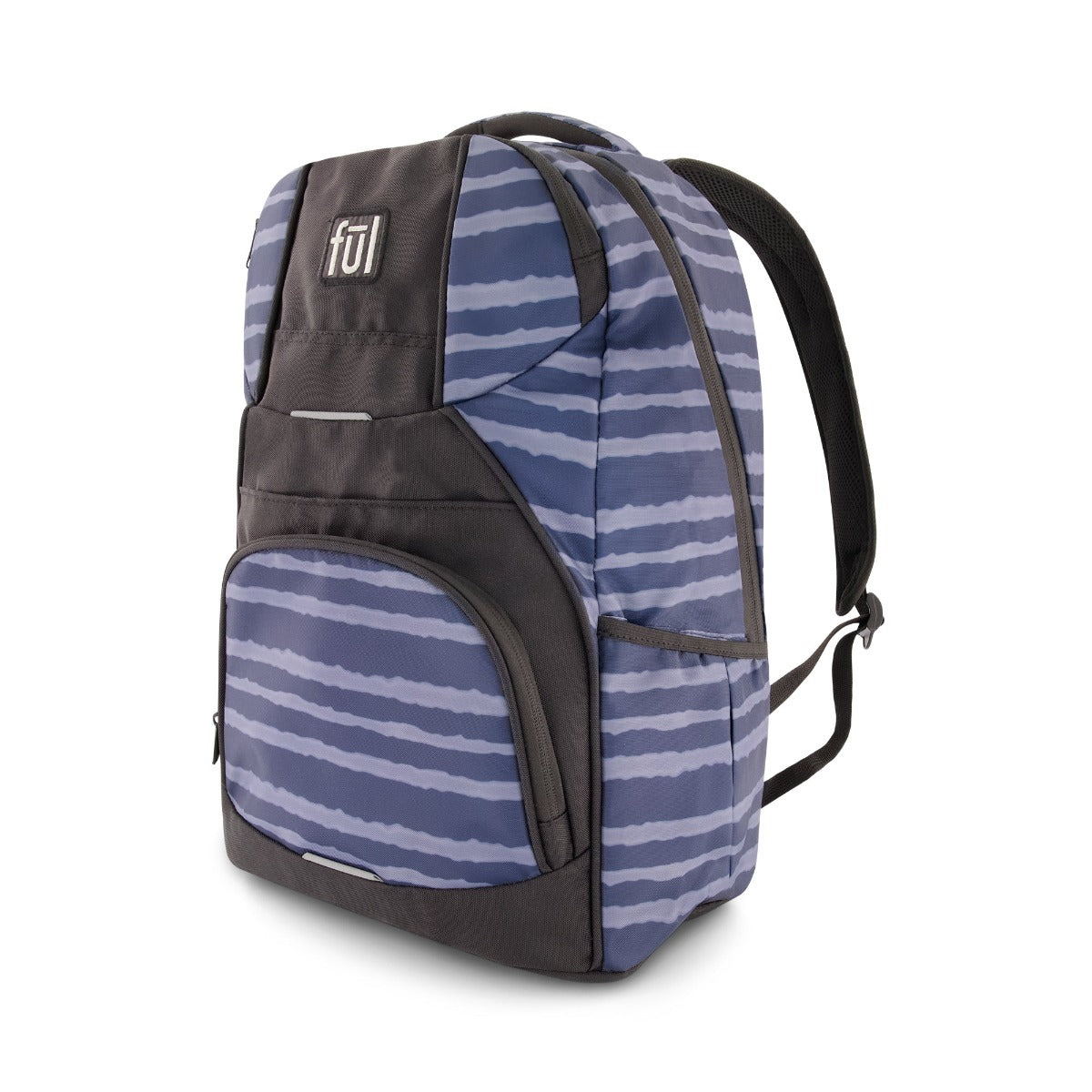 Hudson Water-Resistant Laptop Backpack for Men & Women - 15.6 Inch Laptop Compartment, USB Charging Port, Durable Blue Backpack for Work, School, Travel & Commuting
