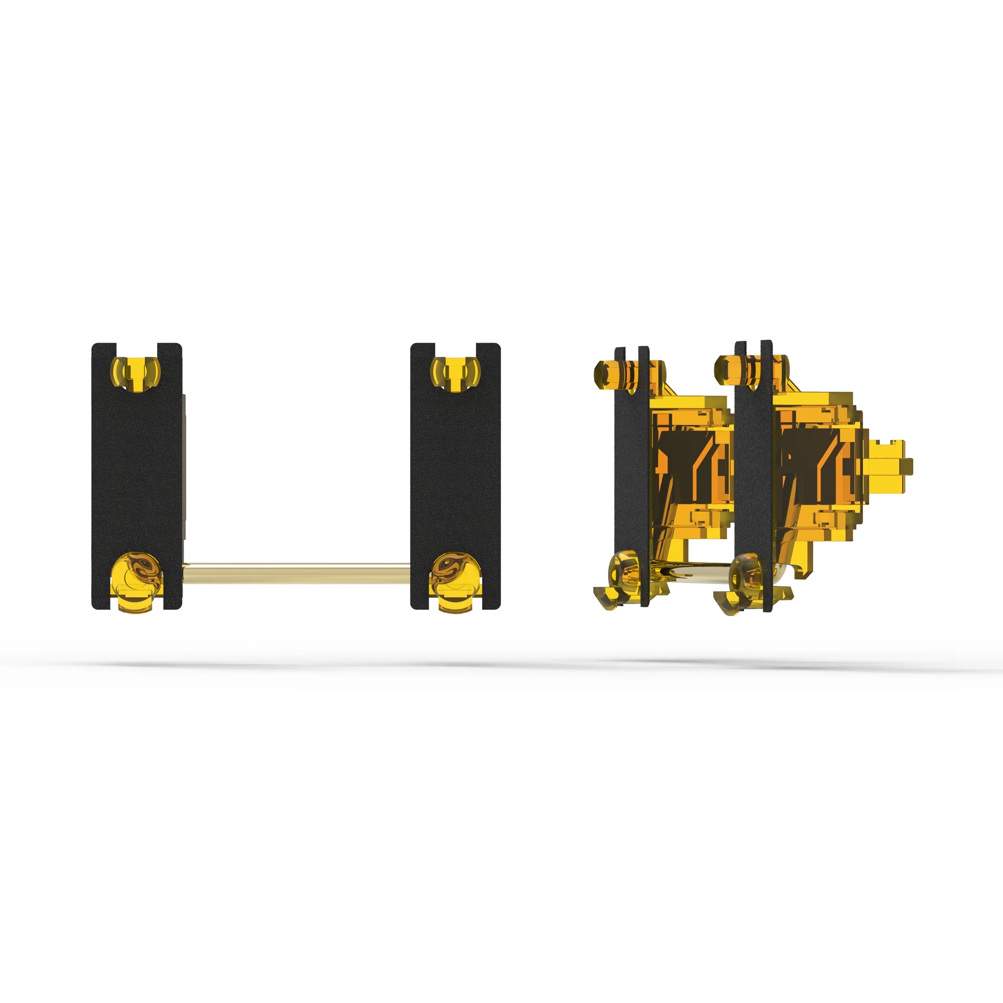 KBDfans Stabilizers Foam Sticker (20Pcs) - Reduce Keyboard Rattle & Improve Sound Dampening for Mechanical Keyboards | Perfect for DIY Keyboard Mods & Custom Builds