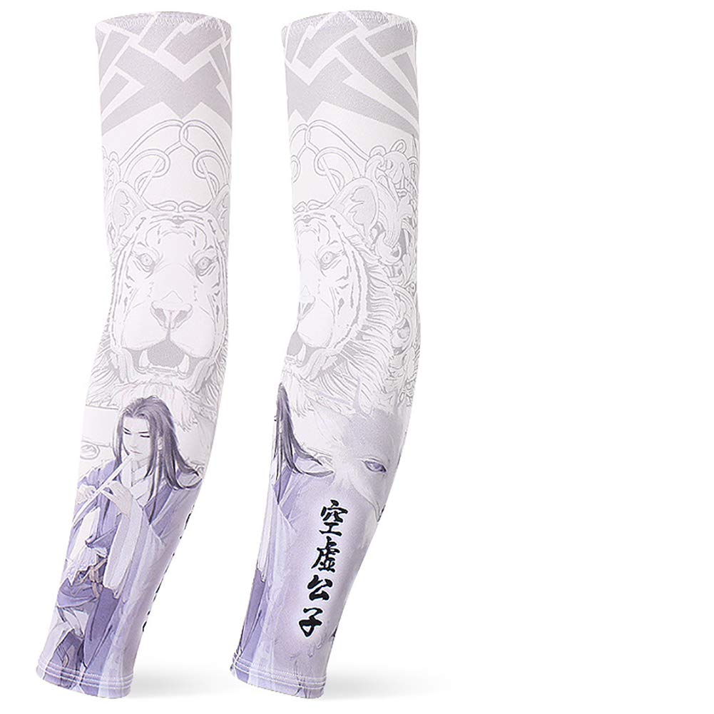UV Protection Cooling Tattoo Arm Sleeves for Women - Breathable Basketball, Cycling, Running & Football Arm Warmers - Perfect for Outdoor Sports & Sun Protection