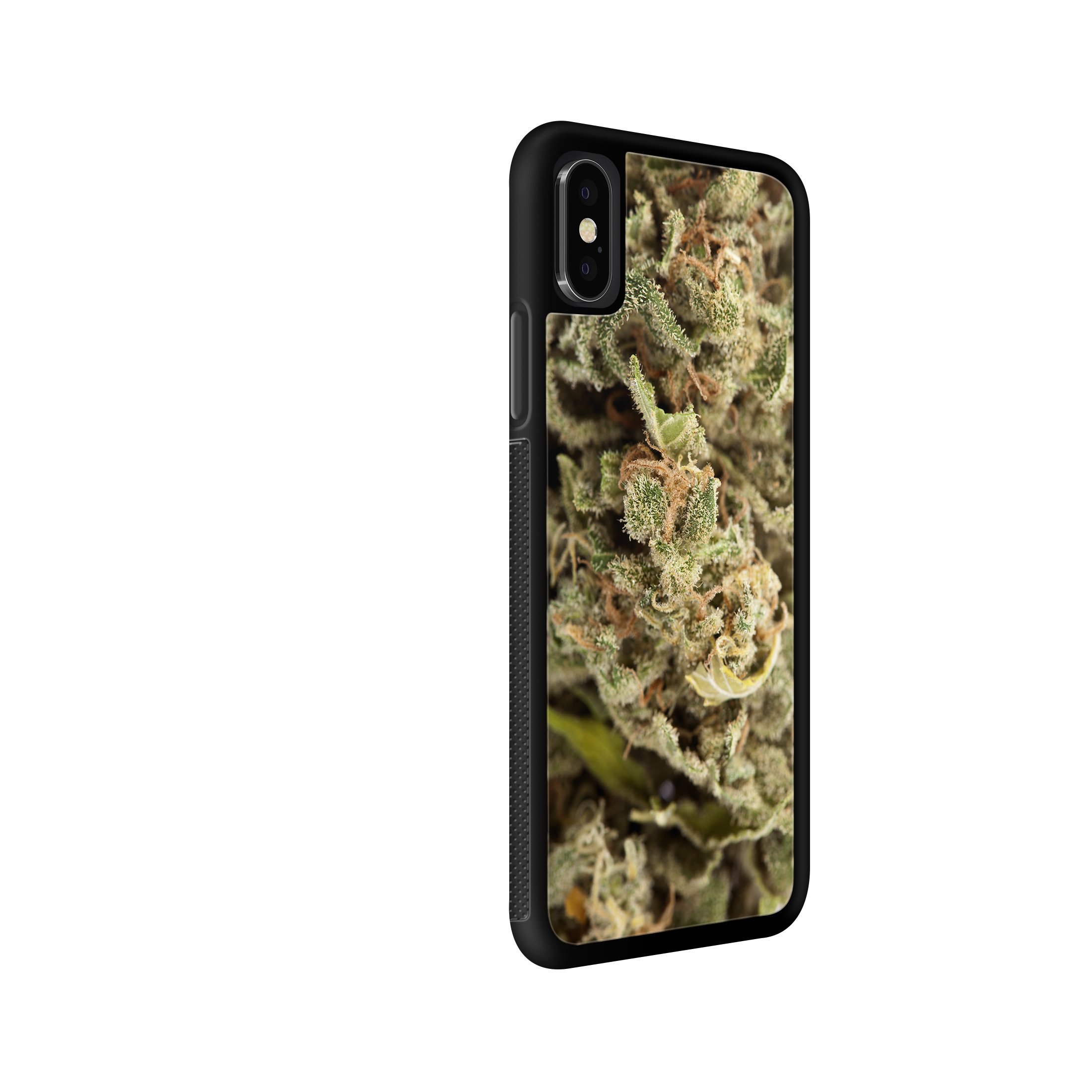 iPhone XR Protective Rubber Phone Case - Durable Weed & Kush Design - 420 Friendly - Perfect for Stoner Lifestyle & Cannabis Enthusiasts
