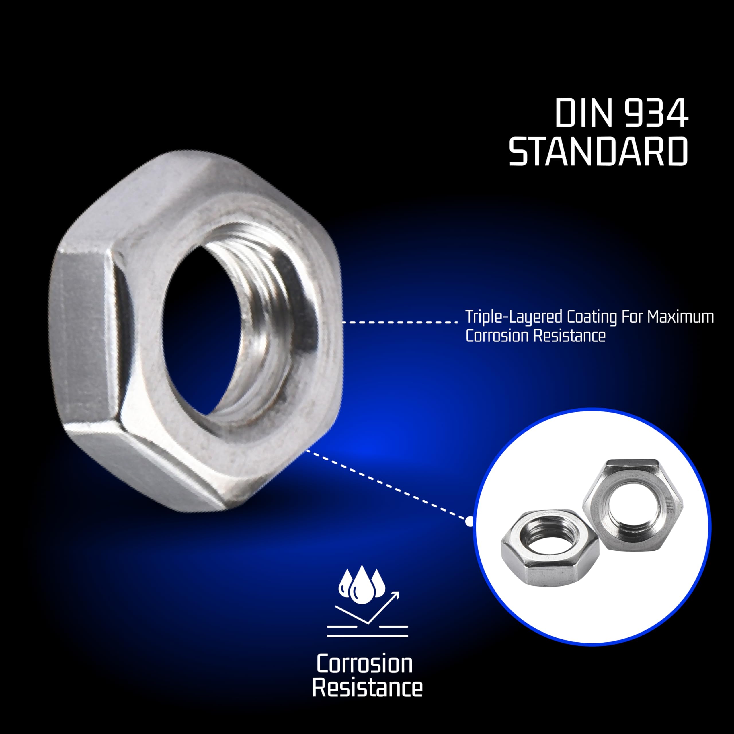 304 Stainless Steel 5/16