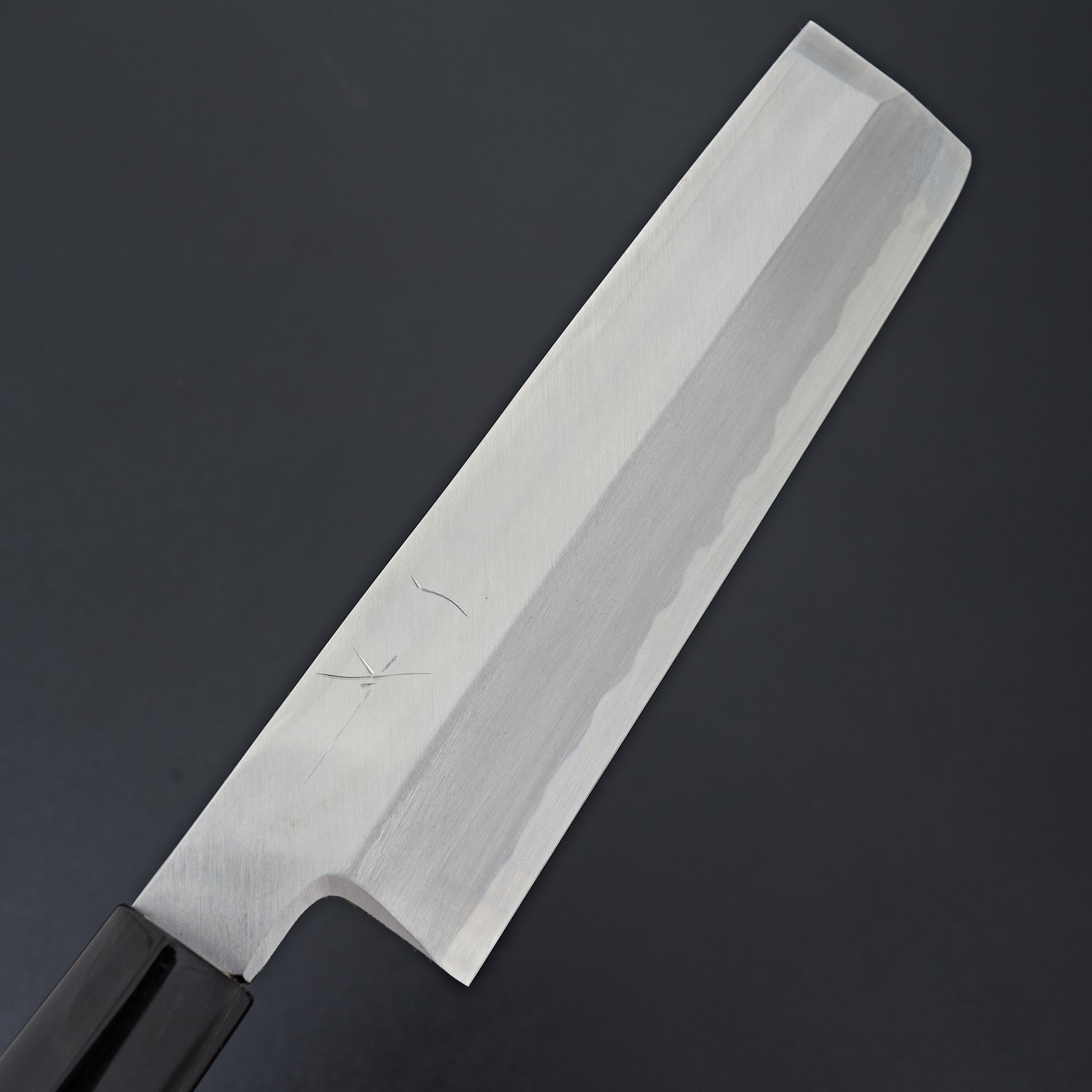 Hitohira Kikuchiyo Manzo White #3 Usuba 210mm Japanese Kitchen Knife - D-Shaped Ho Wood Handle for Professional Chefs & Home Cooking - Perfect for Slicing Vegetables & Sushi Preparation