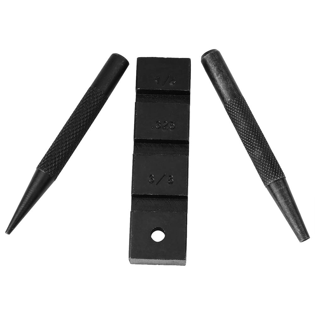3Pcs Professional Chainsaw Chain Breaker & Joiner Tool Set - Heavy Duty Rivet Tool for Saw Chain Repair & Maintenance (Perfect for DIY Woodworking & Forestry Work)