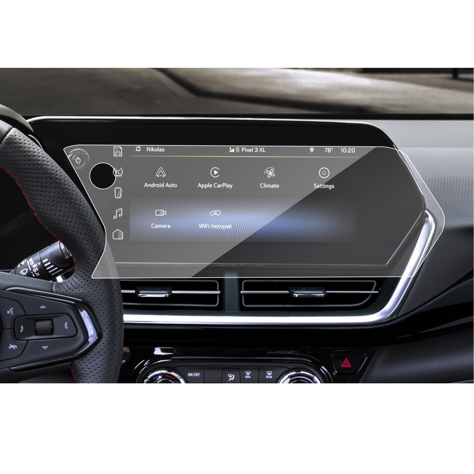 2025 Chevy Trailblazer Touch Screen Protector - 11 Inch 9H Tempered Glass Screen Protector for 2024-2025 Chevy Trailblazer | Anti-Scratch, Bubble-Free, HD Clarity | Perfect for Daily Driving, Road Trips and Off-Road Adventures