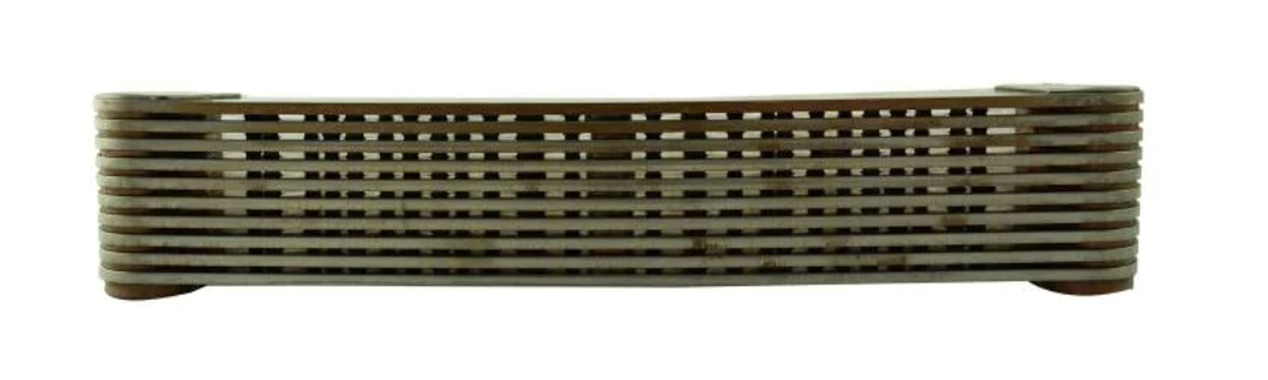 4059460 ISX Oil Cooler Core 63mm with Installation Gasket Kit - Heavy Duty Engine Cooling System Replacement for Cummins ISX Diesel Trucks & Commercial Vehicles