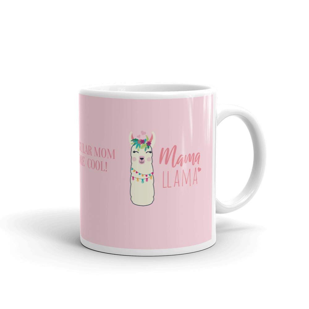 Mother's Day Gift Mug - Pink Llama Design Ceramic Coffee Cup for Mom, 11oz, Perfect for Tea, Coffee & Hot Chocolate - Ideal for Mother's Birthday, Christmas & Special Occasions