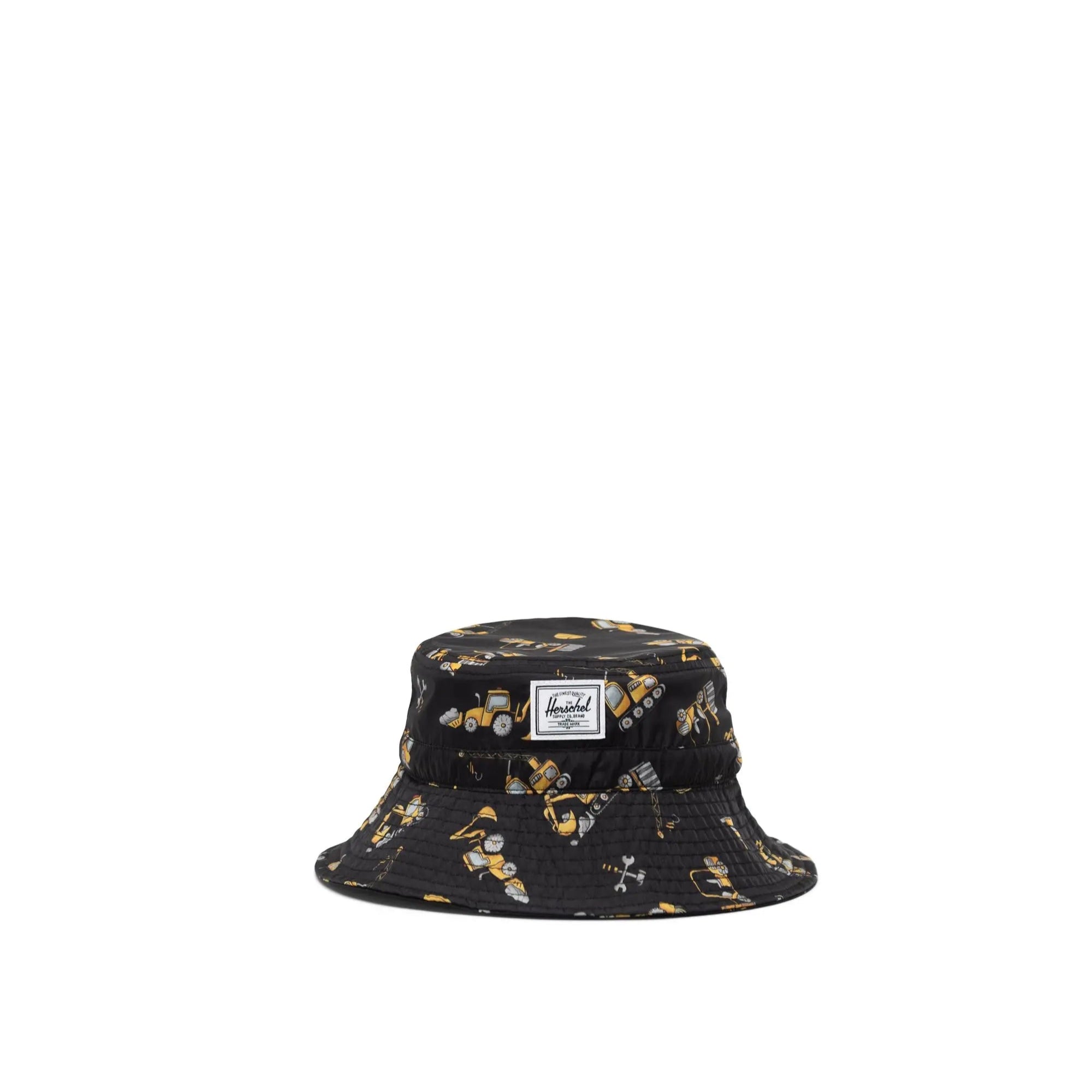Herschel Construction Site Baby UV Protection Bucket Hat for 6-18 Months - Sun Shield for Beach, Park & Outdoor Play