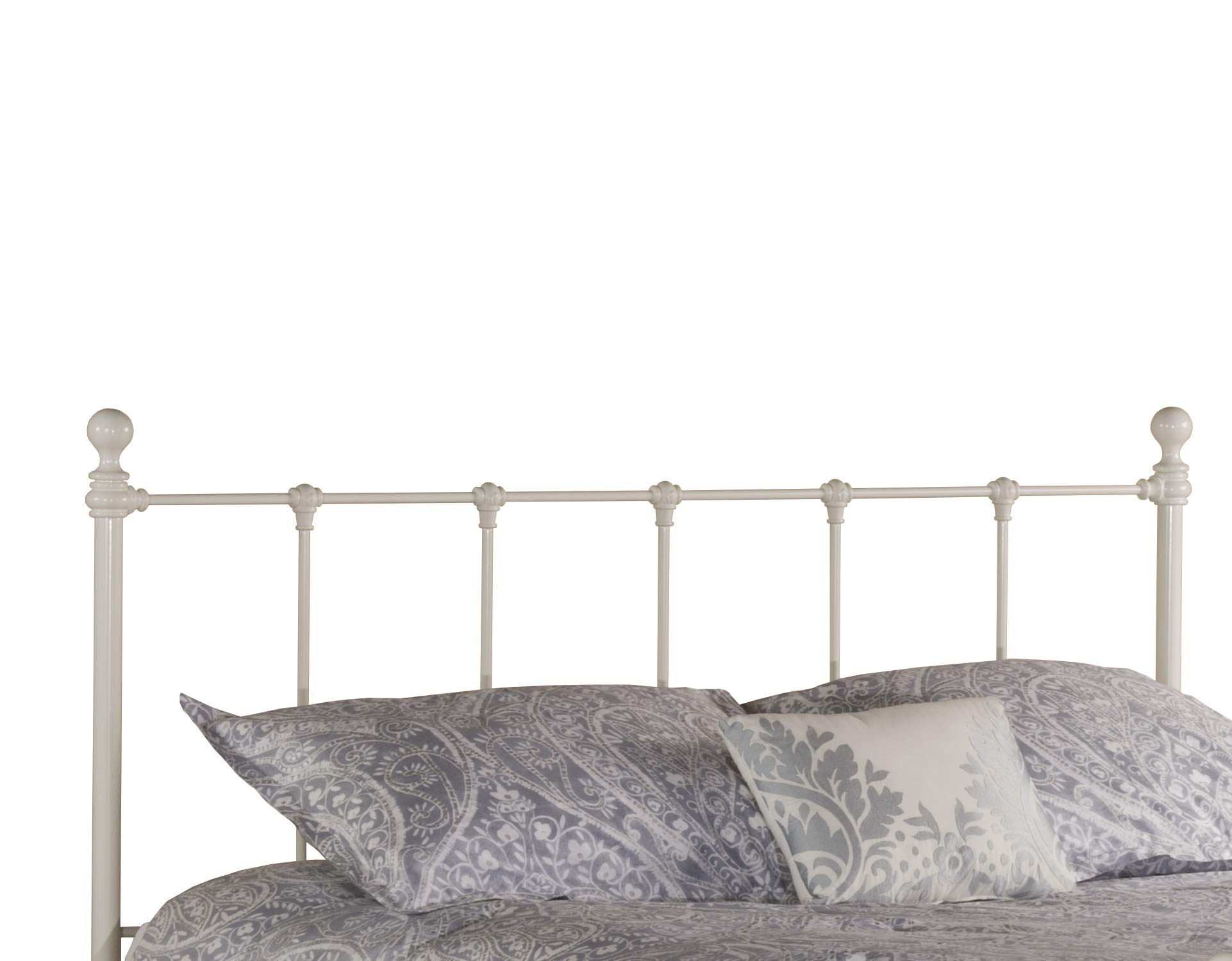 Hillsdale Molly Queen Bed Frame with Headboard - White Wooden Platform Bed for Modern Bedroom Decor | Perfect for Master Bedroom, Guest Room & Apartment