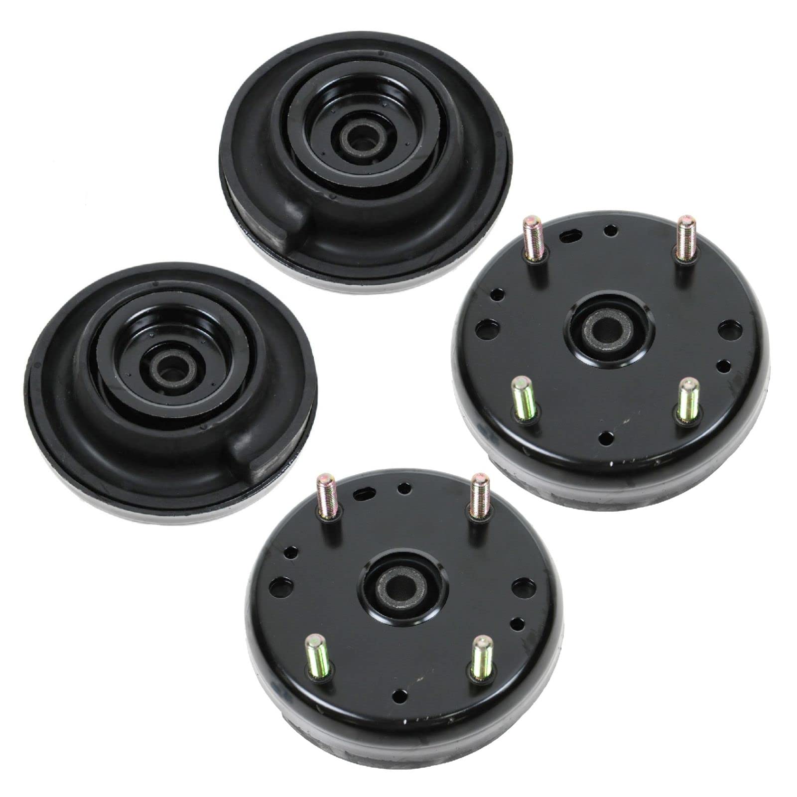 4-Piece Upper Strut Shock Mount Kit for Ford Thunderbird & Jaguar X-Type - Includes Mounting Plates & Cushions - Perfect for Suspension Repair & Ride Comfort Improvement