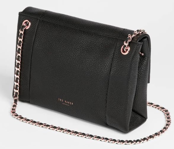 Ted Baker Women's Black Crossbody Bag - Stylish & Lightweight Purse for Everyday Use, Work, and Travel