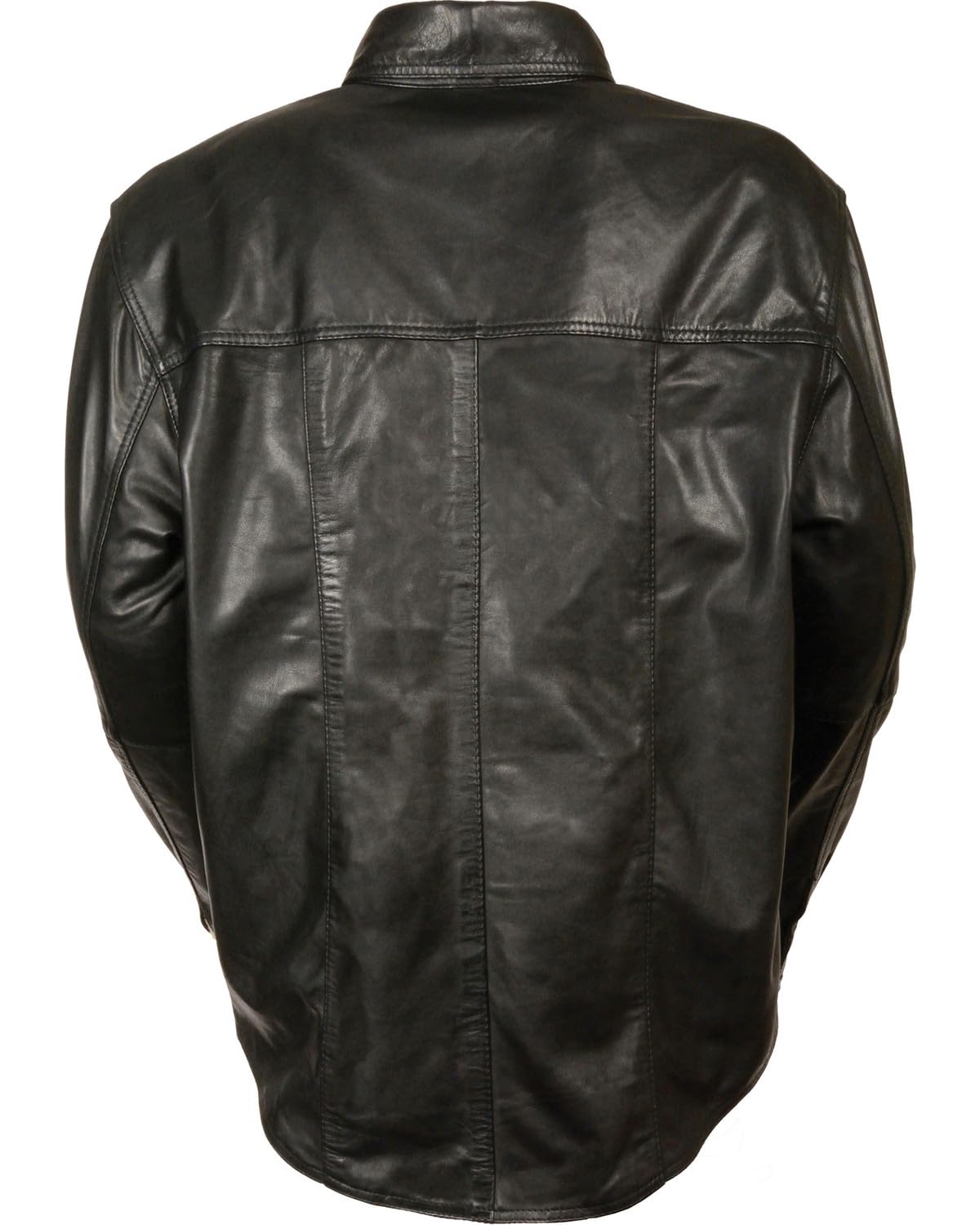 Milwaukee Leather Men's Lightweight Shirt - Black X-Large Size | Comfortable & Breathable for Work, Outdoor & Casual Wear