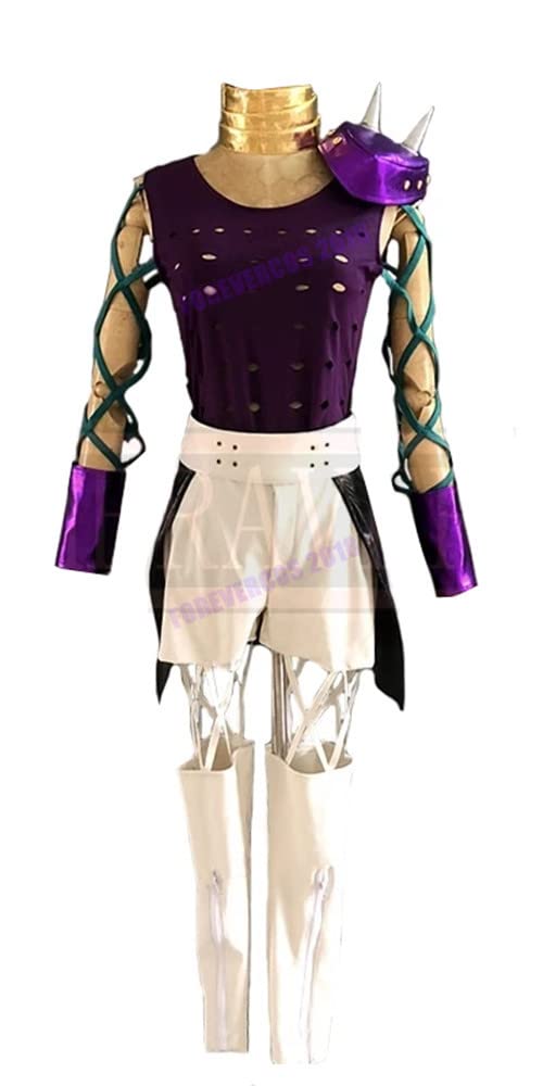Anime JJS Adventure Anasui Cosplay Costume - Full Set Fighting Suit for Halloween, Conventions & Roleplay | Perfect for Cosplay Events, Halloween Parties & Anime Fans