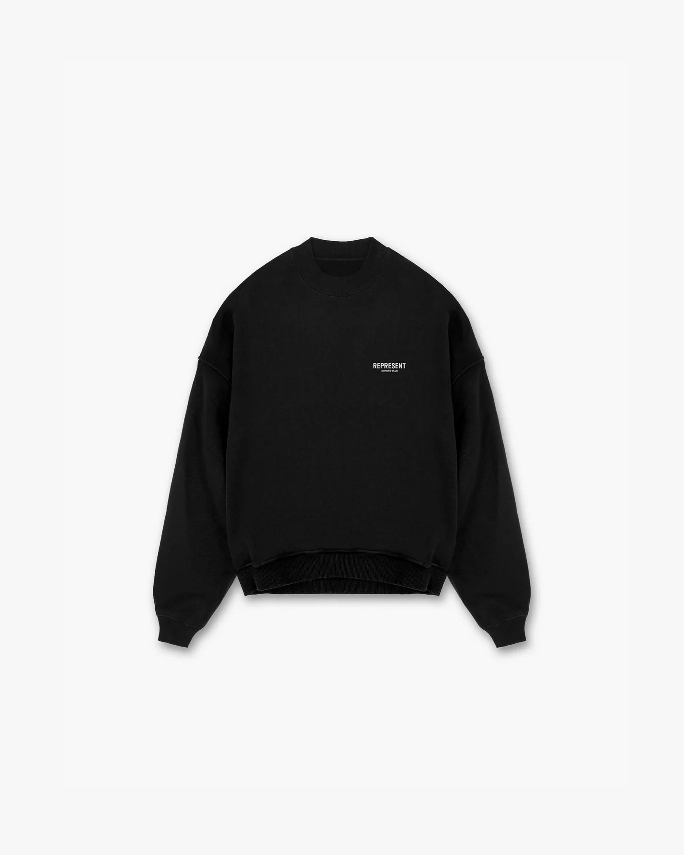 Represent Owners Club Sweater - Black | Premium Streetwear Pullover for Men & Women | Perfect for Casual Outfits, Street Style & Urban Fashion