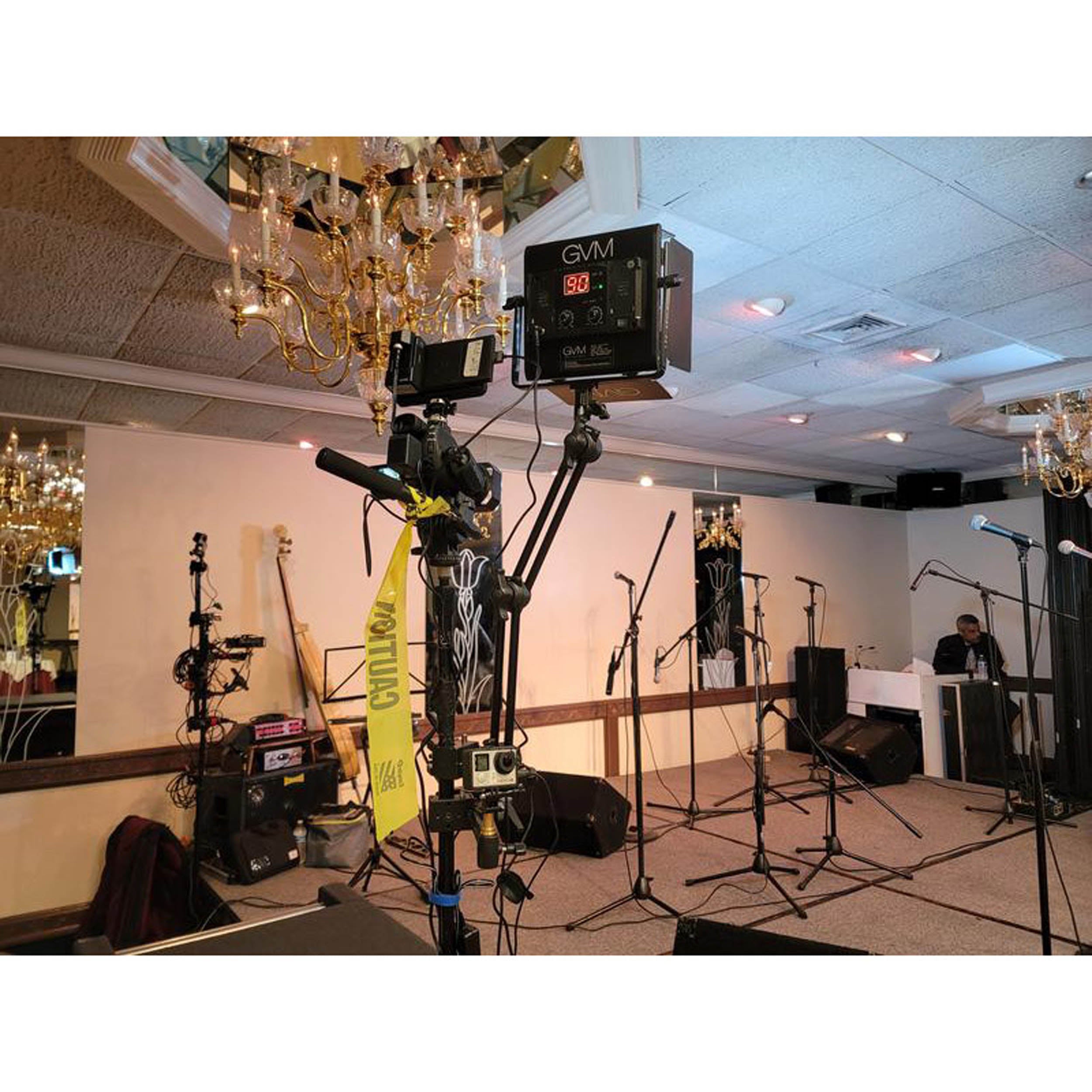 3-Section Double Articulated Arm with 2x 5/8