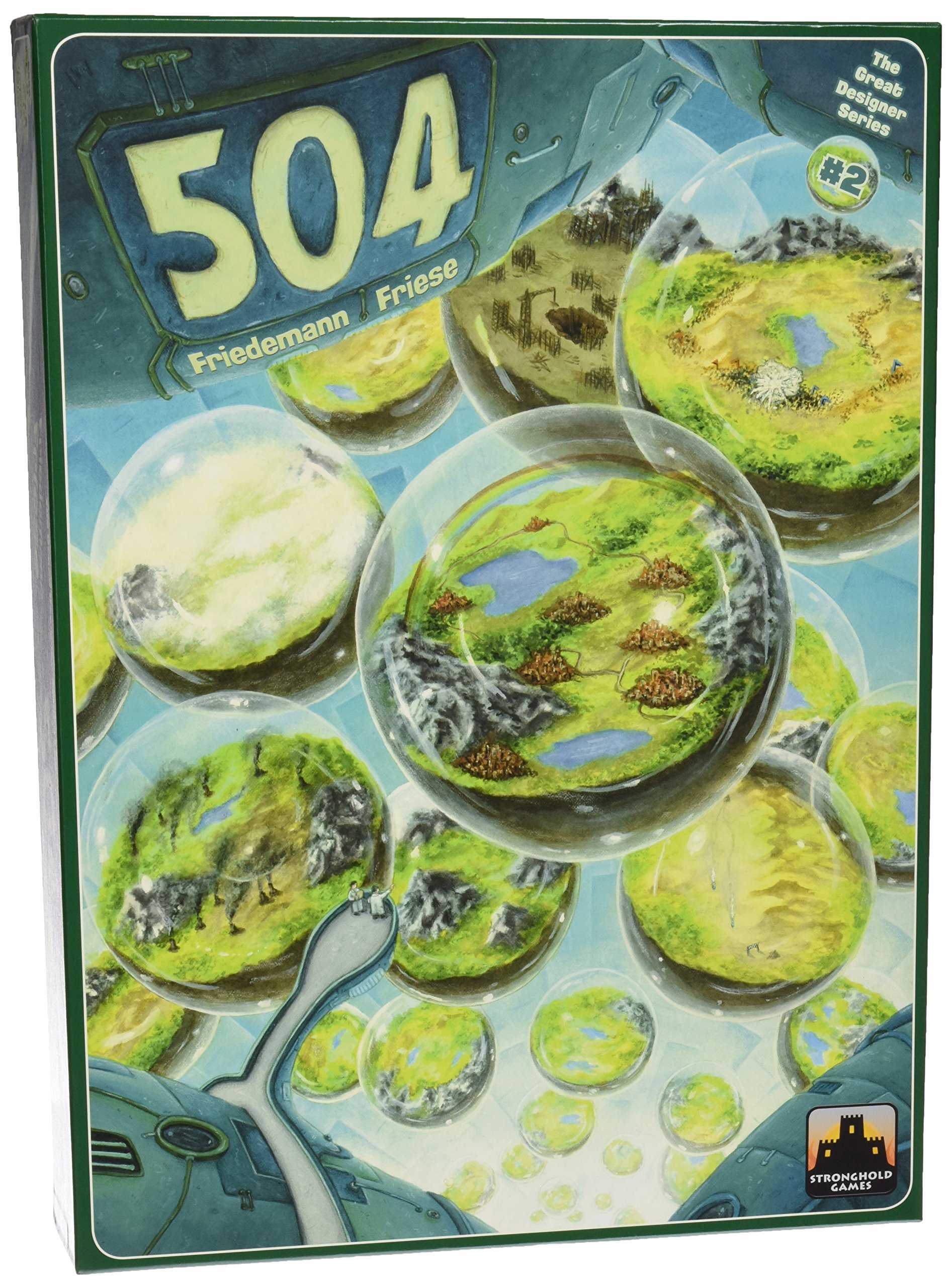 Stronghold Games 504 - Award-Winning Strategy Board Game for Adults & Families | Competitive & Cooperative Play | Perfect for Game Nights & Parties