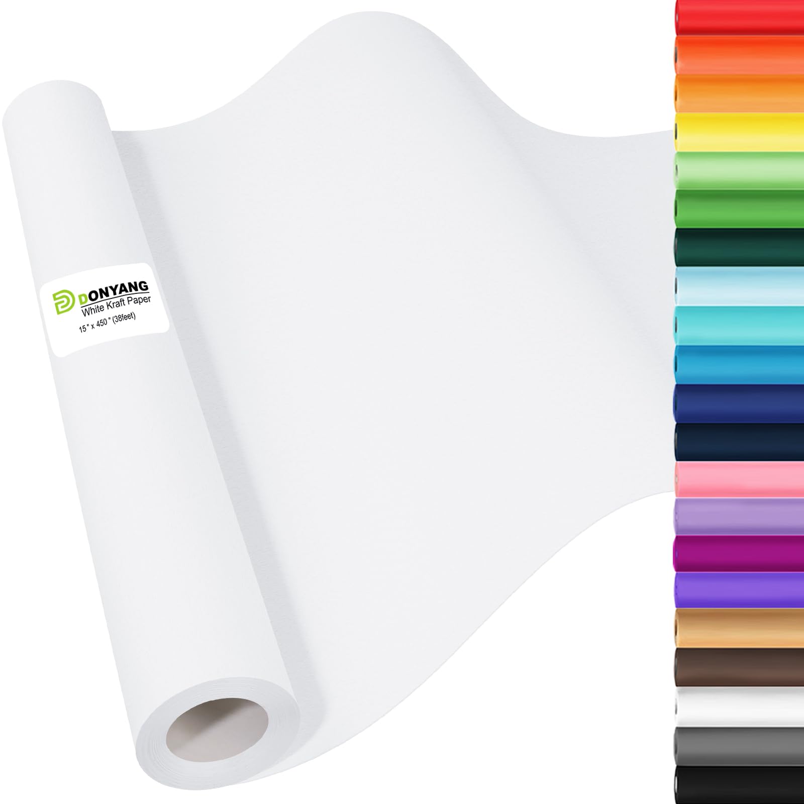 Premium White Kraft Paper Roll 15