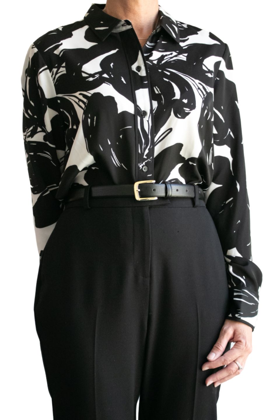 Premium Bliss Black Genuine Leather Belt with Gold Buckle - Classic Dress & Casual Wear for Men & Women | Perfect for Office, Date Night & Formal Events